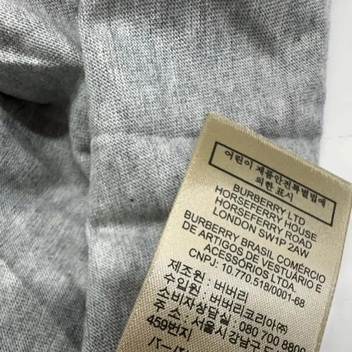 Burberry Burberry Burberry Gray Short Sleeve Embroidered T-Shirt-25 Size US S / EU 44-46 / 1 - 4 Thumbnail