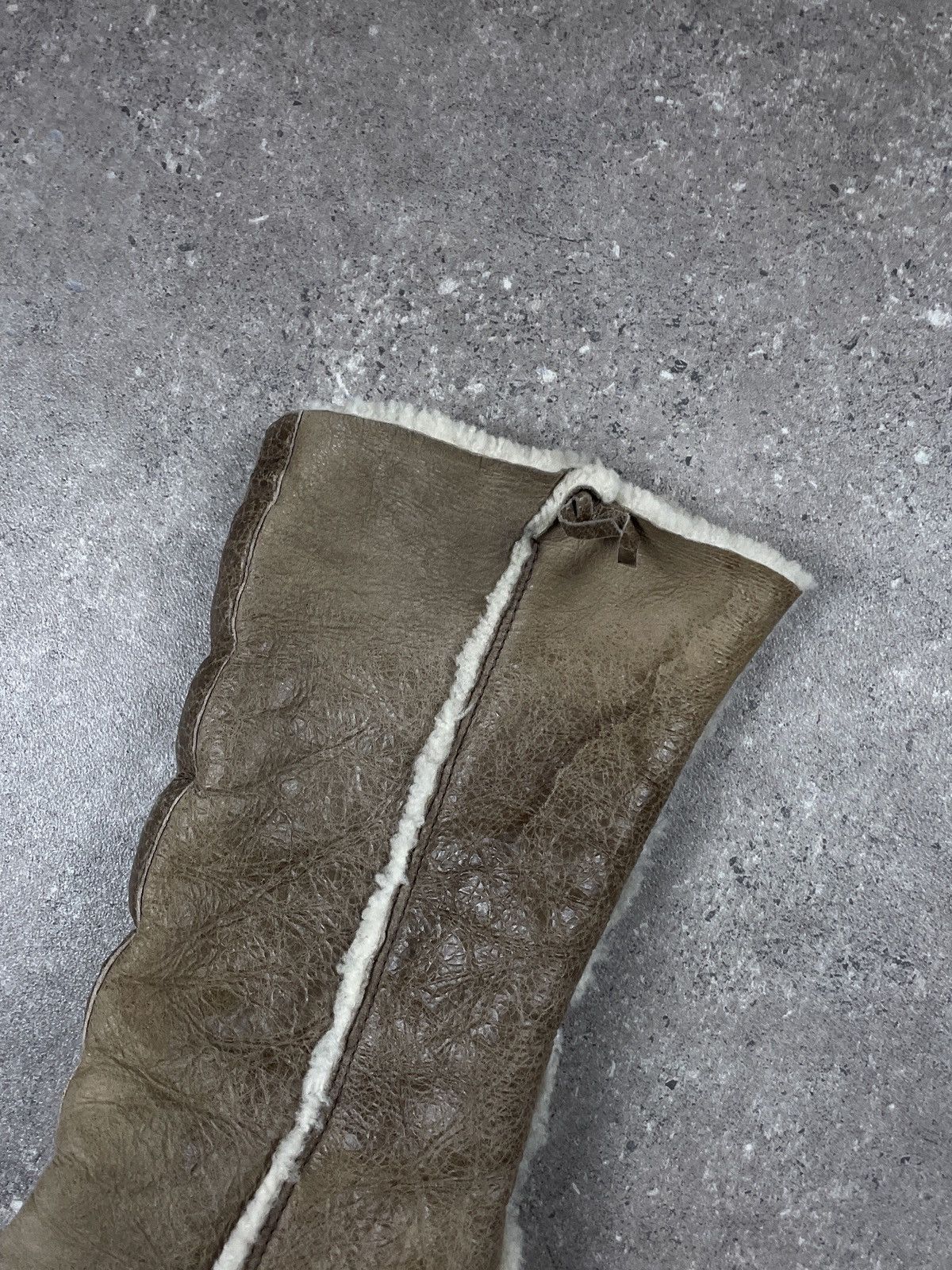 Prada Vintage 00s prada archive sheepskin snow boots y2k rare Size US 7 / IT 37 - 5 Thumbnail