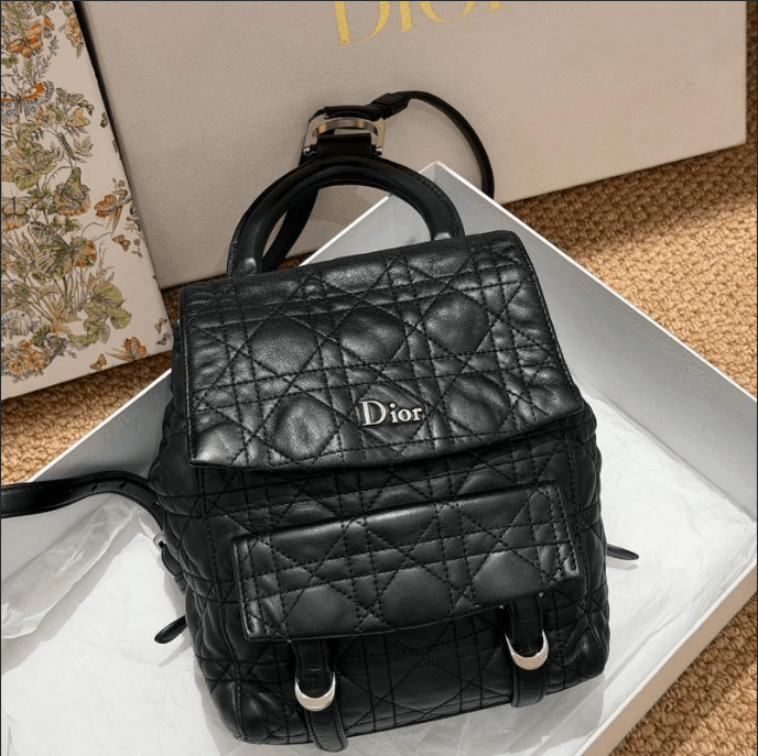 Dior Dior leather backpack Size ONE SIZE - 1 Thumbnail