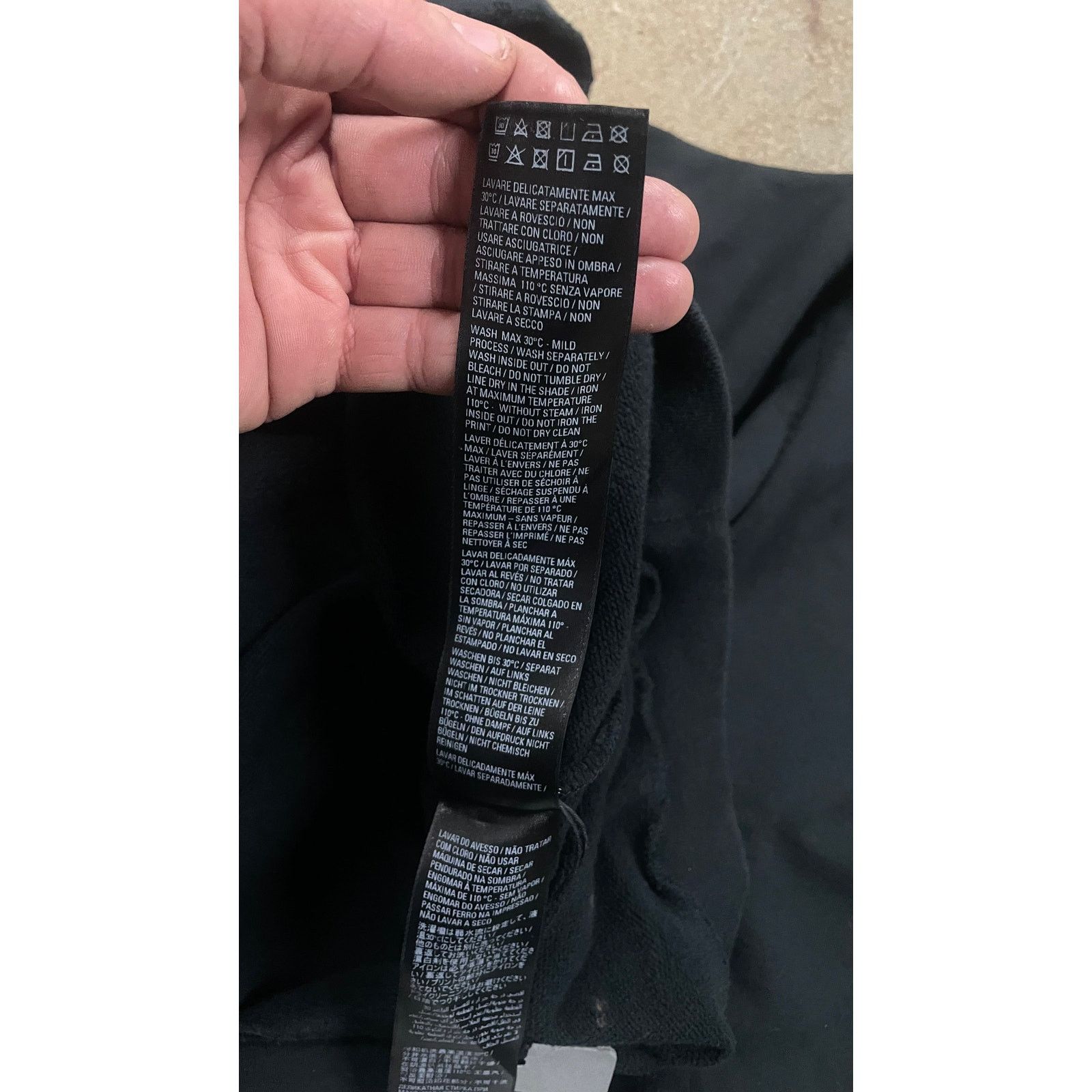 Balenciaga Balenciaga 90% Distressed Hoodie Black New Small With Tags Size US S / EU 44-46 / 1 - 4 Thumbnail