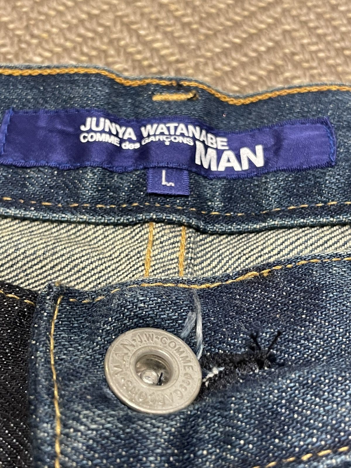 Junya Watanabe Junya Watanabe mens jeans comme des gardons Size US 34 / EU 50 - 3 Thumbnail