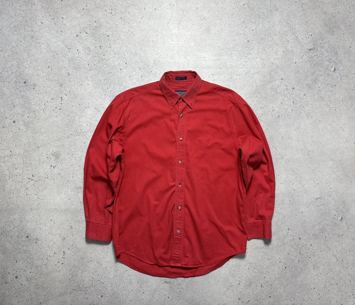 Chaps Ralph Lauren Chap Ralph Lauren Vintage 90’s Button Up Shirt Size M Red Size US M / EU 48-50 / 2 - 1 Thumbnail