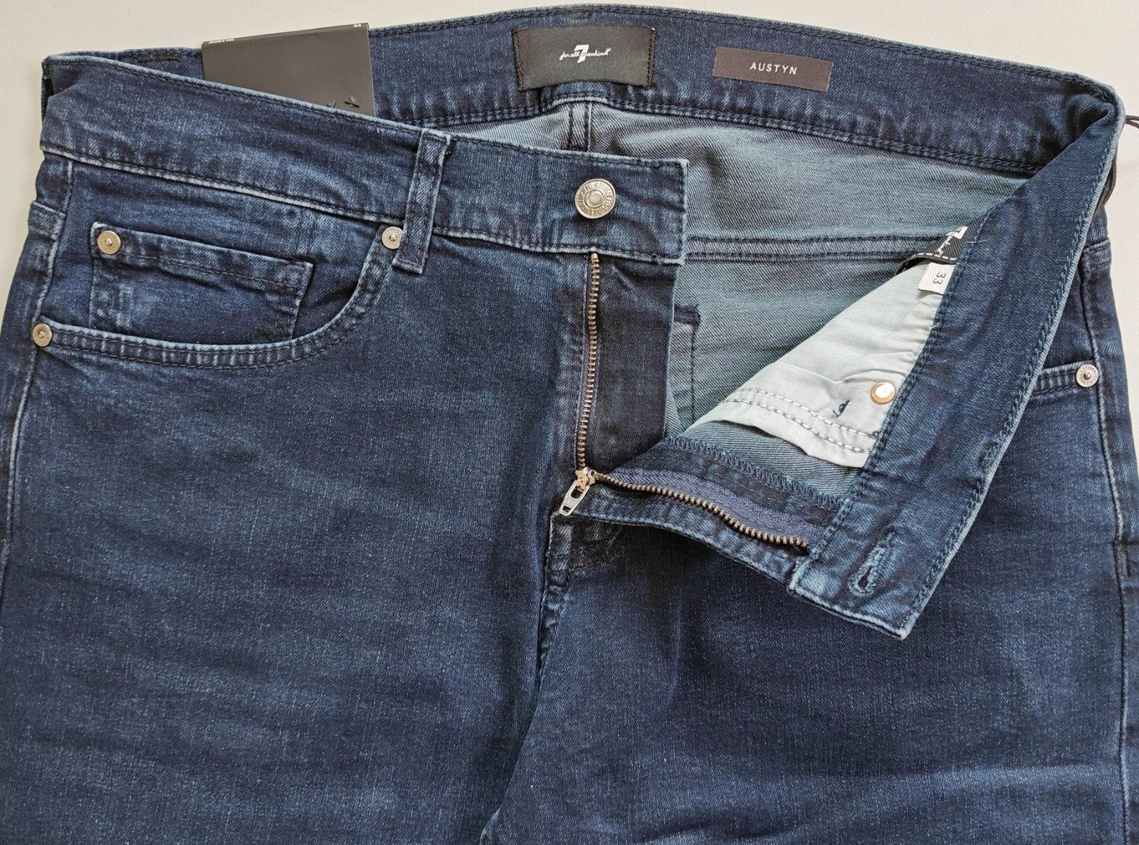 7 For All Mankind 7 For All ManKind Austyn Fields BOOTCUT Jeans T / 6058 Size US 33 - 6 Thumbnail