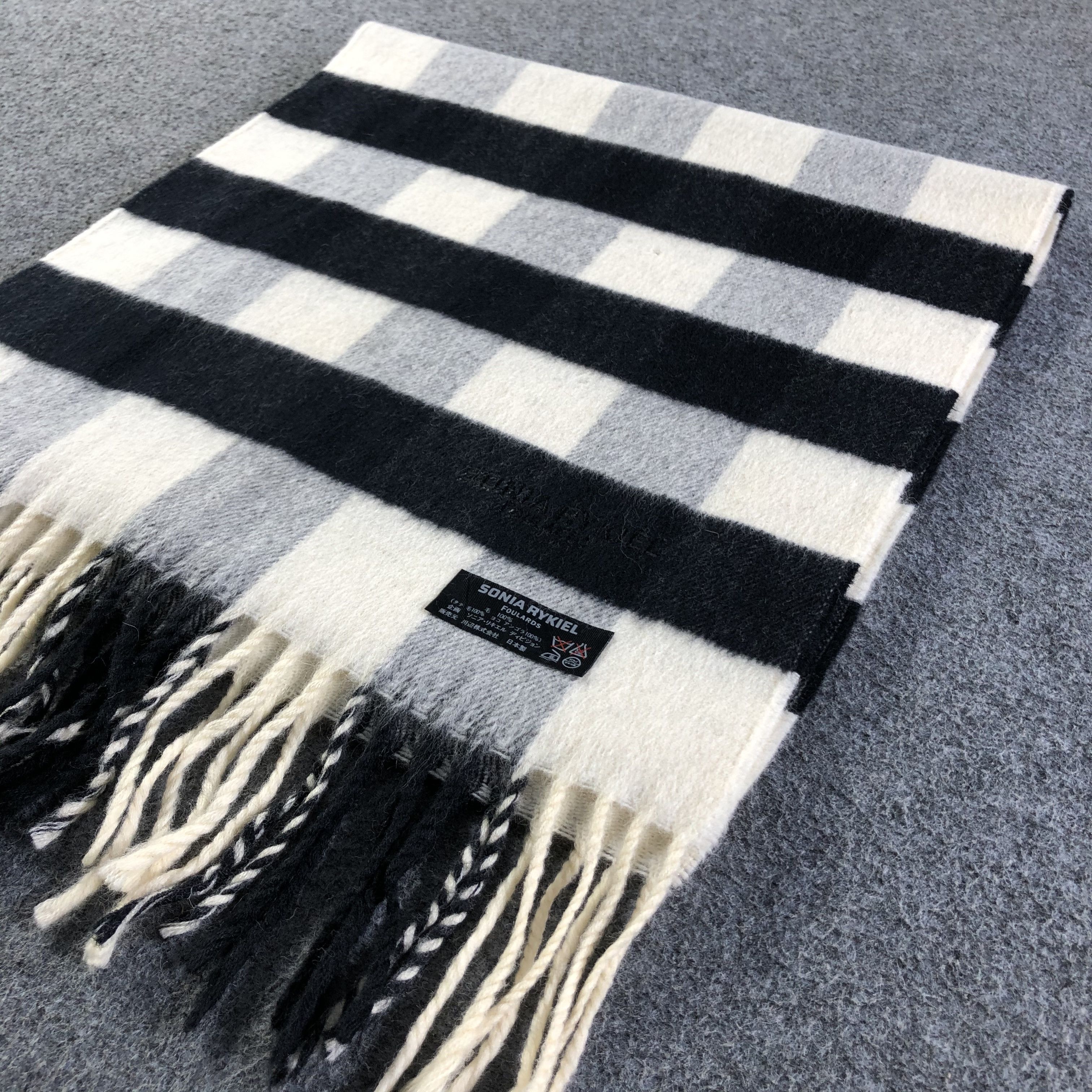 Sonia Rykiel Sonia Rykiel Cashmere Scarf / Muffler / Neckwear P097 Size ONE SIZE - 4 Thumbnail