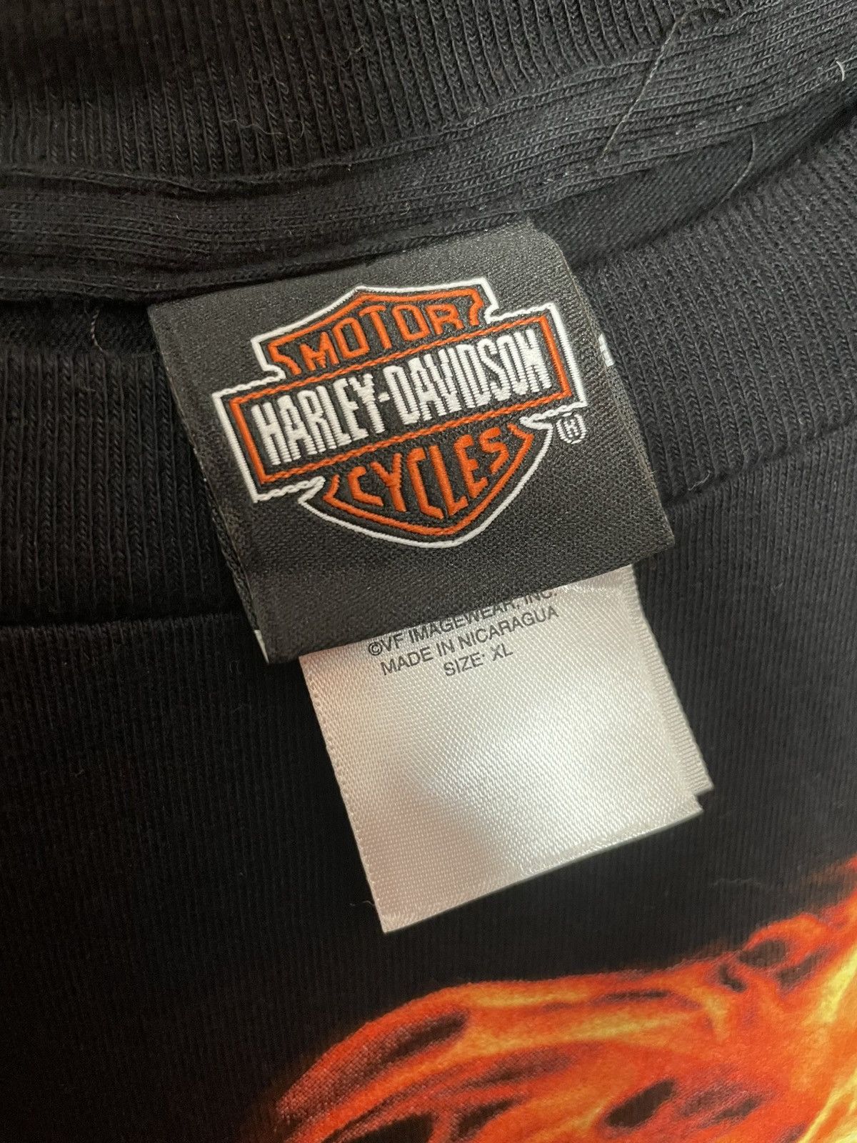 Harley Davidson Harley Davidson Flame Logo tee Size US XL / EU 56 / 4 - 6 Thumbnail
