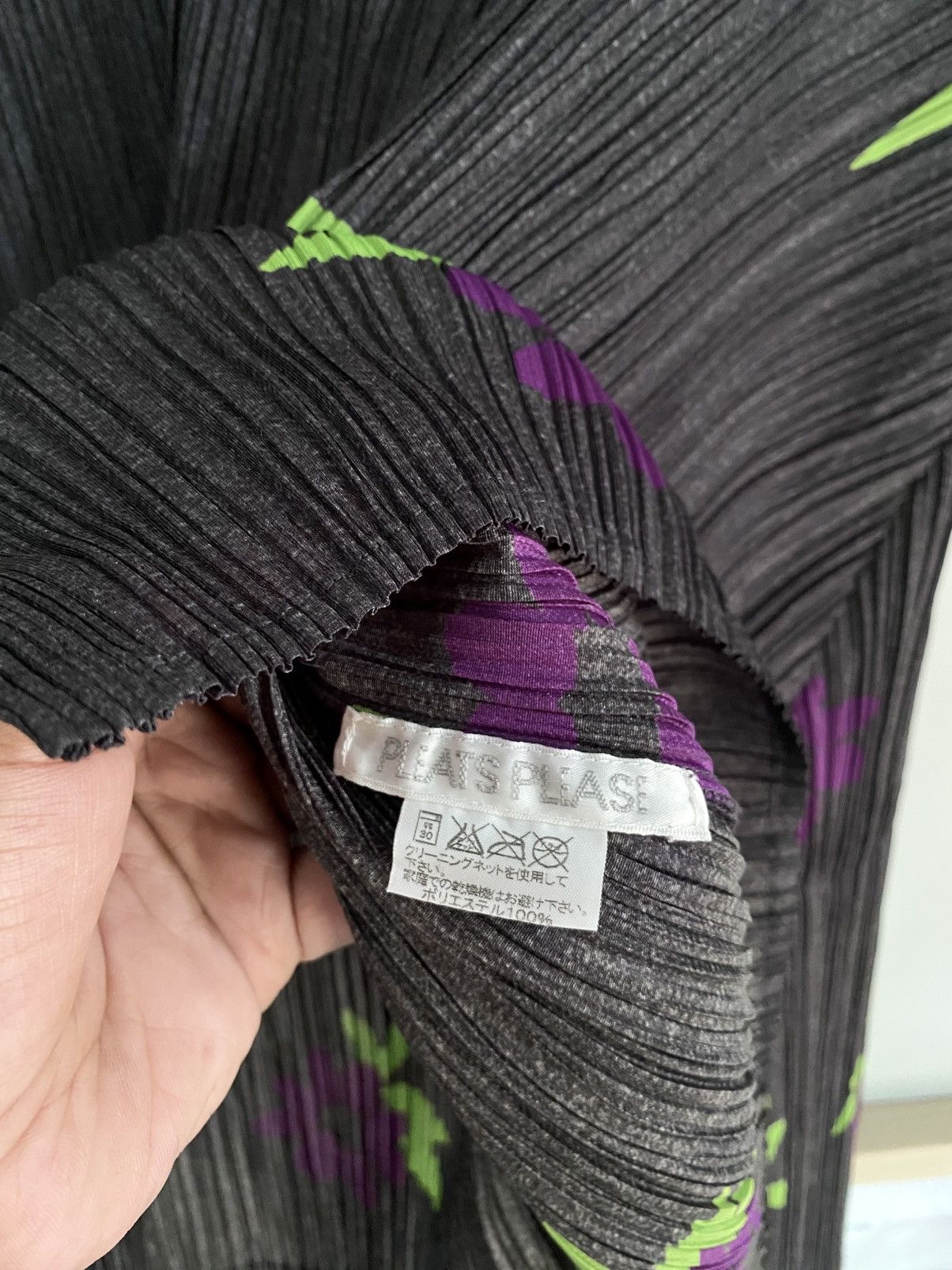 Pleats Please Issey Miyake Pleats Please Pleated Issey Miyake L/S Shirt Cardigan Flower Size M / US 6-8 / IT 42-44 - 13 Thumbnail