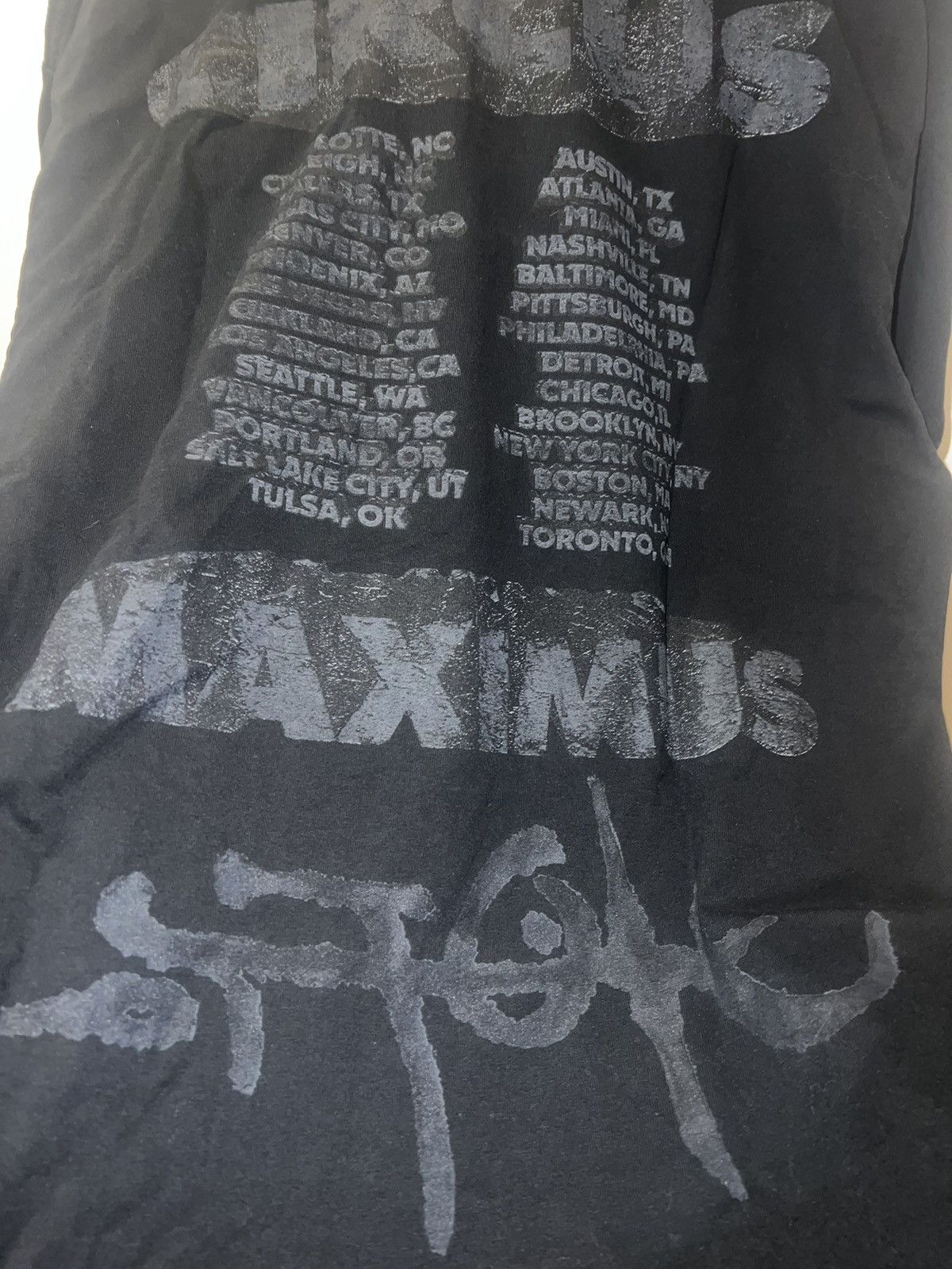 Travis Scott Travis Scott Utopia Circus Maximus 2023 Tour II Tee Size US XL / EU 56 / 4 - 4 Thumbnail