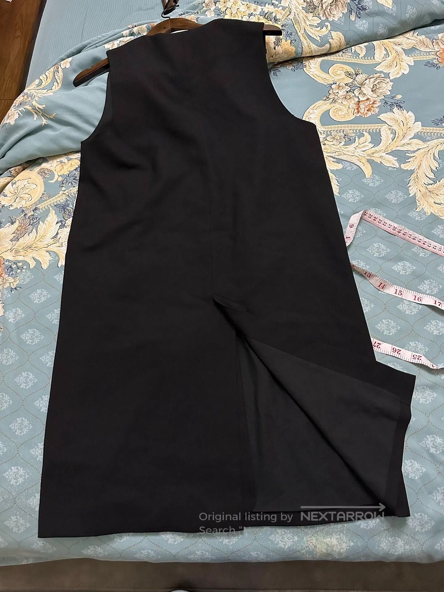 Journal Standard Long Black Vest Coat for Women. Size M / US 6-8 / IT 42-44 - 7 Thumbnail