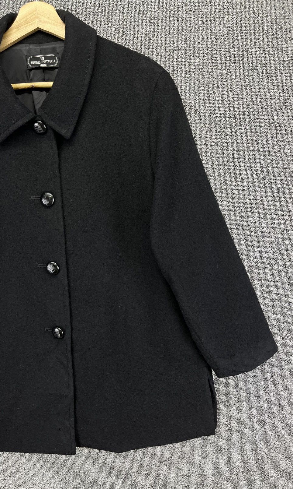 Bruno Piattelli Vintage Bruno Piattelli Roma Button Up Wool Jacket Size L / US 10 / IT 46 - 4 Thumbnail