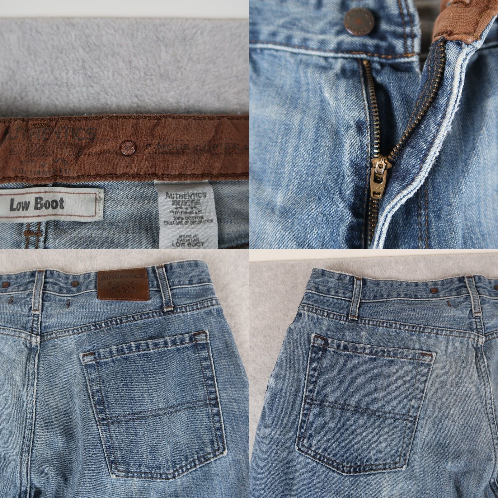 Levi's Vintage Levi's Jeans Mens 38x32 Blue Cotton Denim Low Bootcut Regular 5-Pocket City Retro Mens Size US 38 / EU 54 - 9 Thumbnail