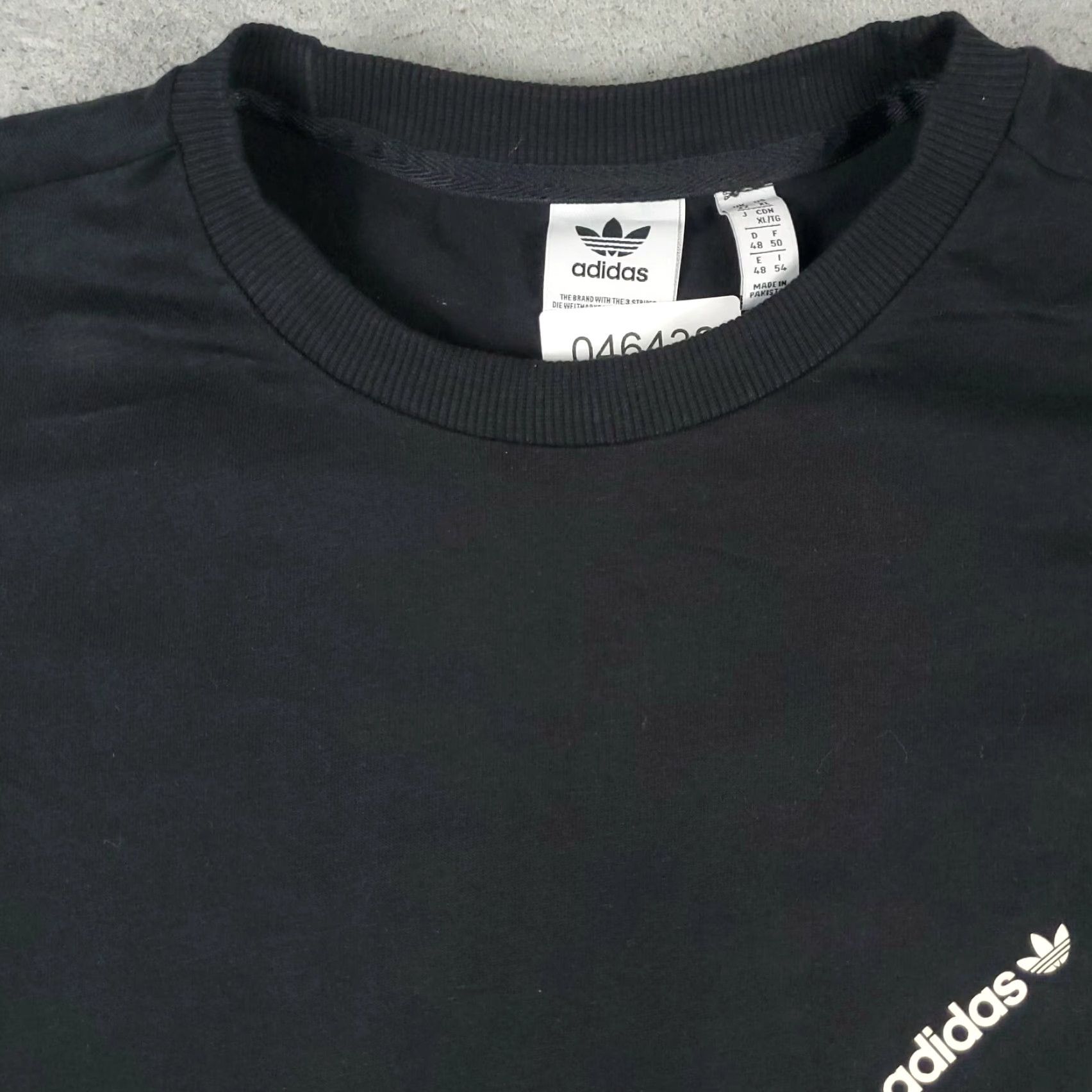 Adidas VINTAGE Adidas Women's T-Shirt XL Black Casual Short Sleeve Logo Cotton Modern 90s Womens Size XL / US 12-14 / IT 48-50 - 2 Thumbnail