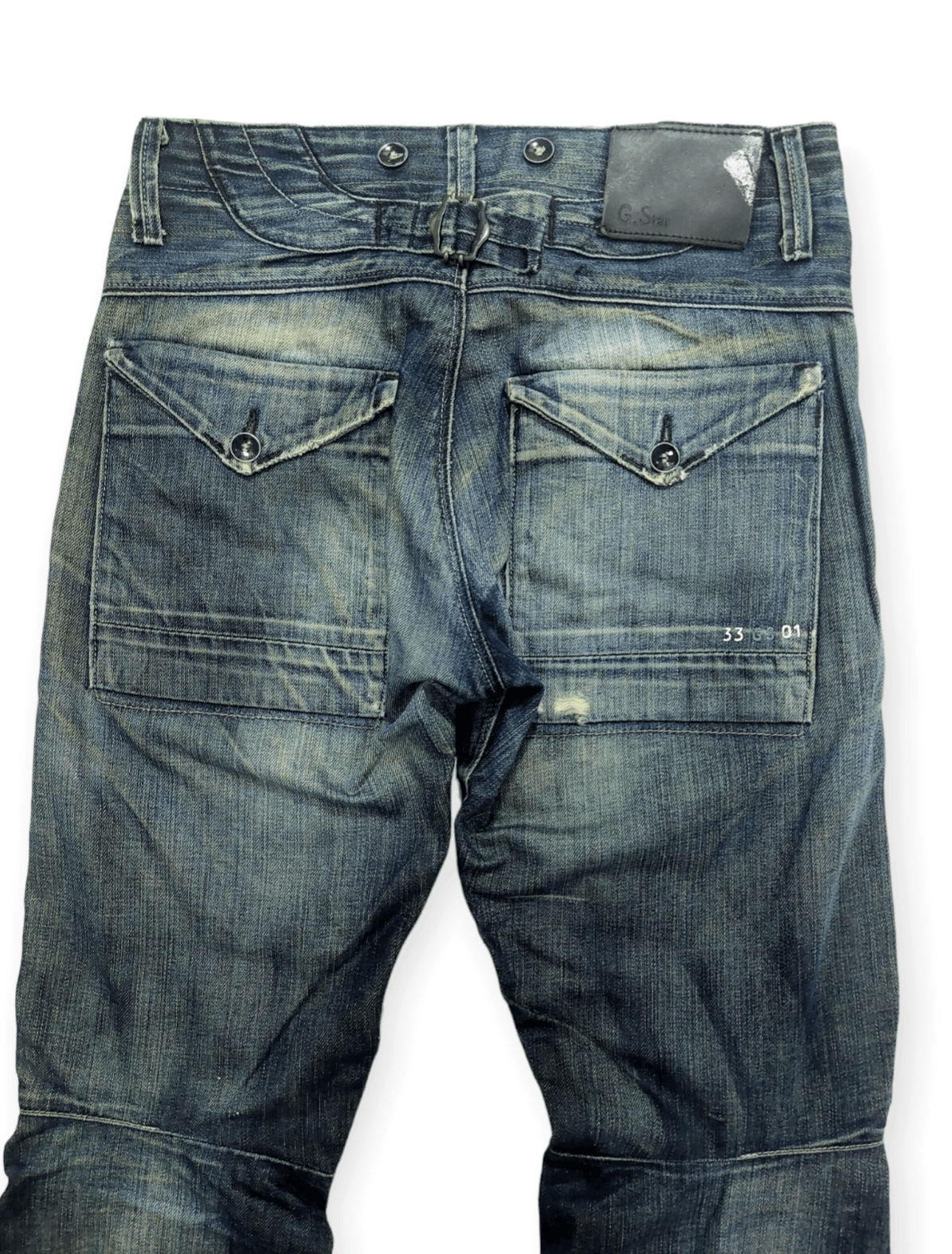 G Star Raw Y2K Rusty Distressed Denim
