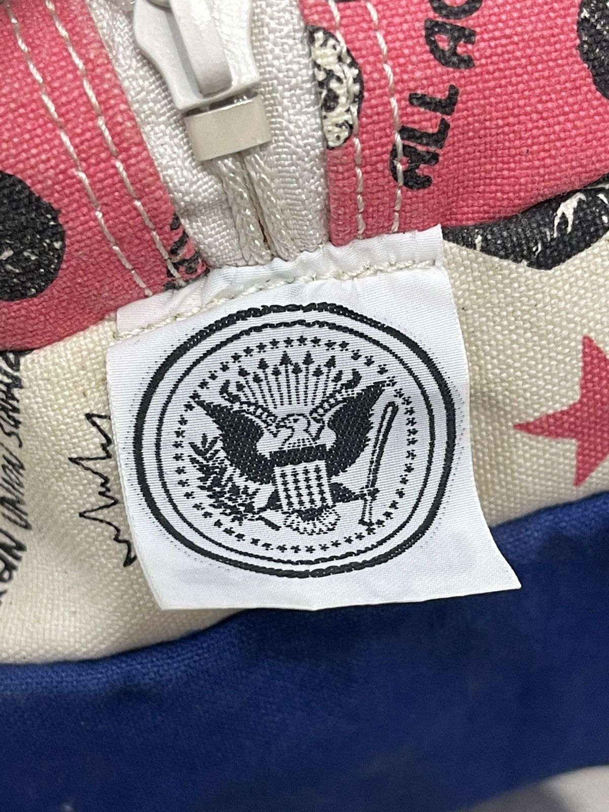 Hysteric Glamour Hysteric Glamour Ramones Boston Bag Cotton Canvas 9🟩 Size ONE SIZE - 12 Thumbnail