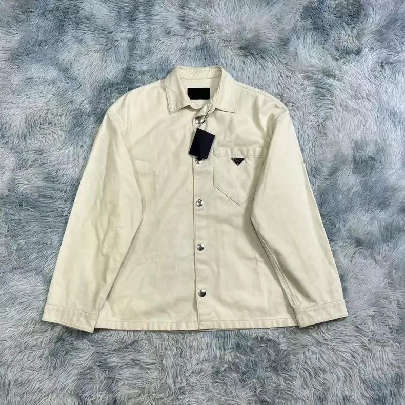 Prada Prada Make old ready-made clothes and dye denim jackets Size US M / EU 48-50 / 2 - 1 Thumbnail