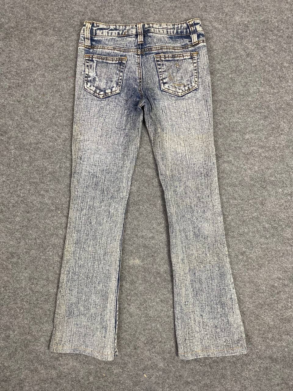 Japanese Brand japanese brand acid wash bootcut flare denim Size 29" - 1 Thumbnail
