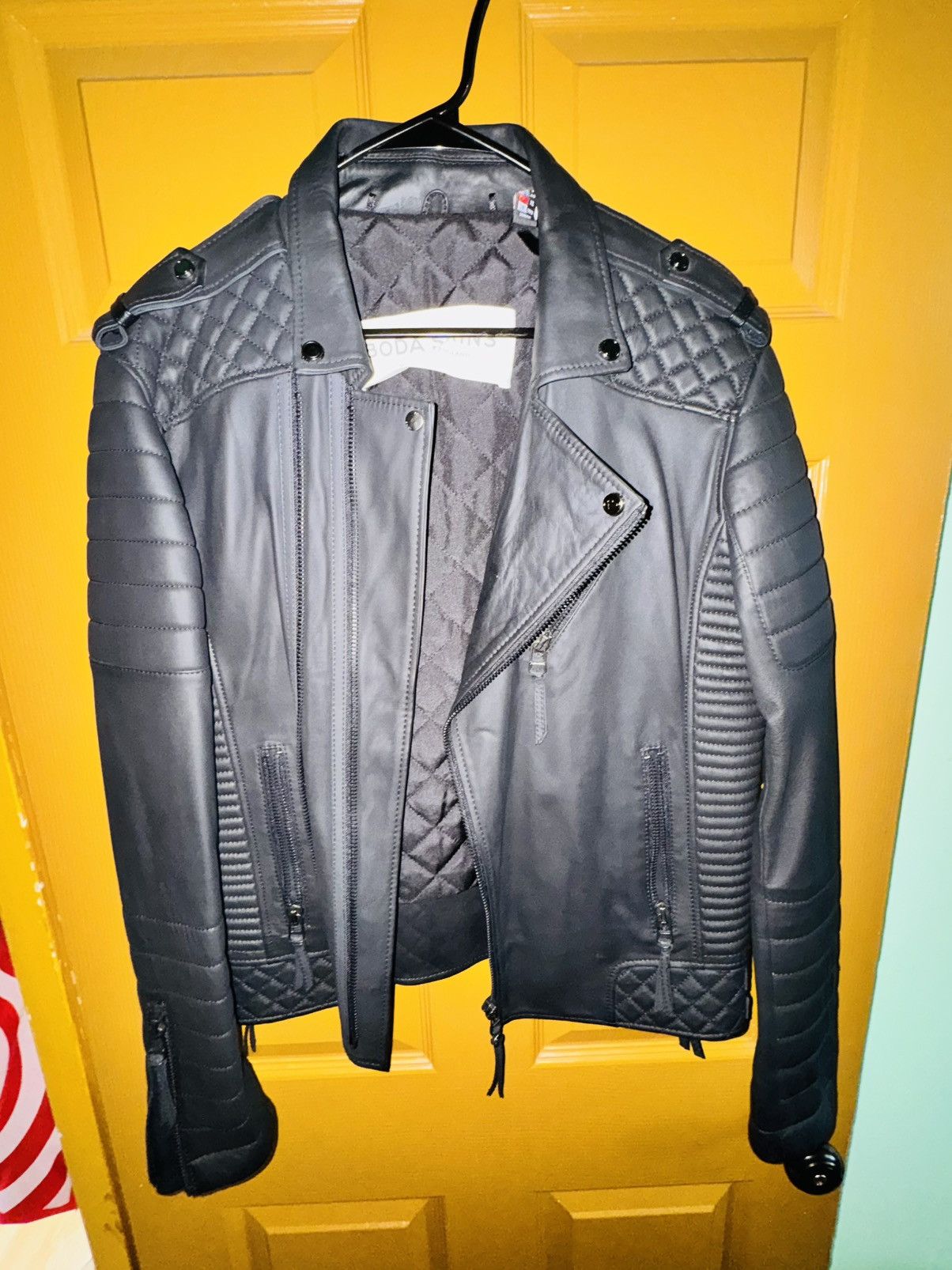 Boda Skins Boda Skins Kay Michaels 3.0 Matte Black Hardware Large NWT Size US L / EU 52-54 / 3 - 1 Thumbnail