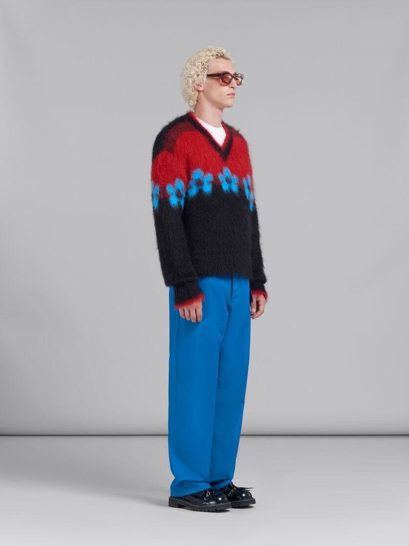 Marni oc11z0525 Mohair Jumper in Multicolor Size US M / EU 48-50 / 2 - 4 Thumbnail