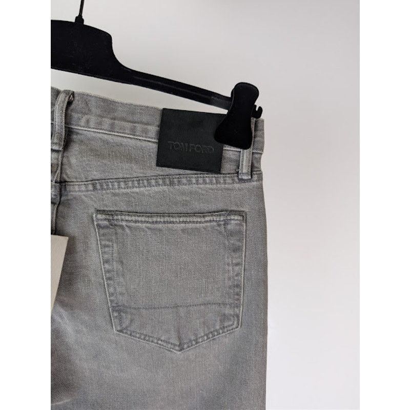 Tom Ford o1rshd1 Slim-Fit Denim Jeans in Grey Size US 32 / EU 48 - 15 Thumbnail