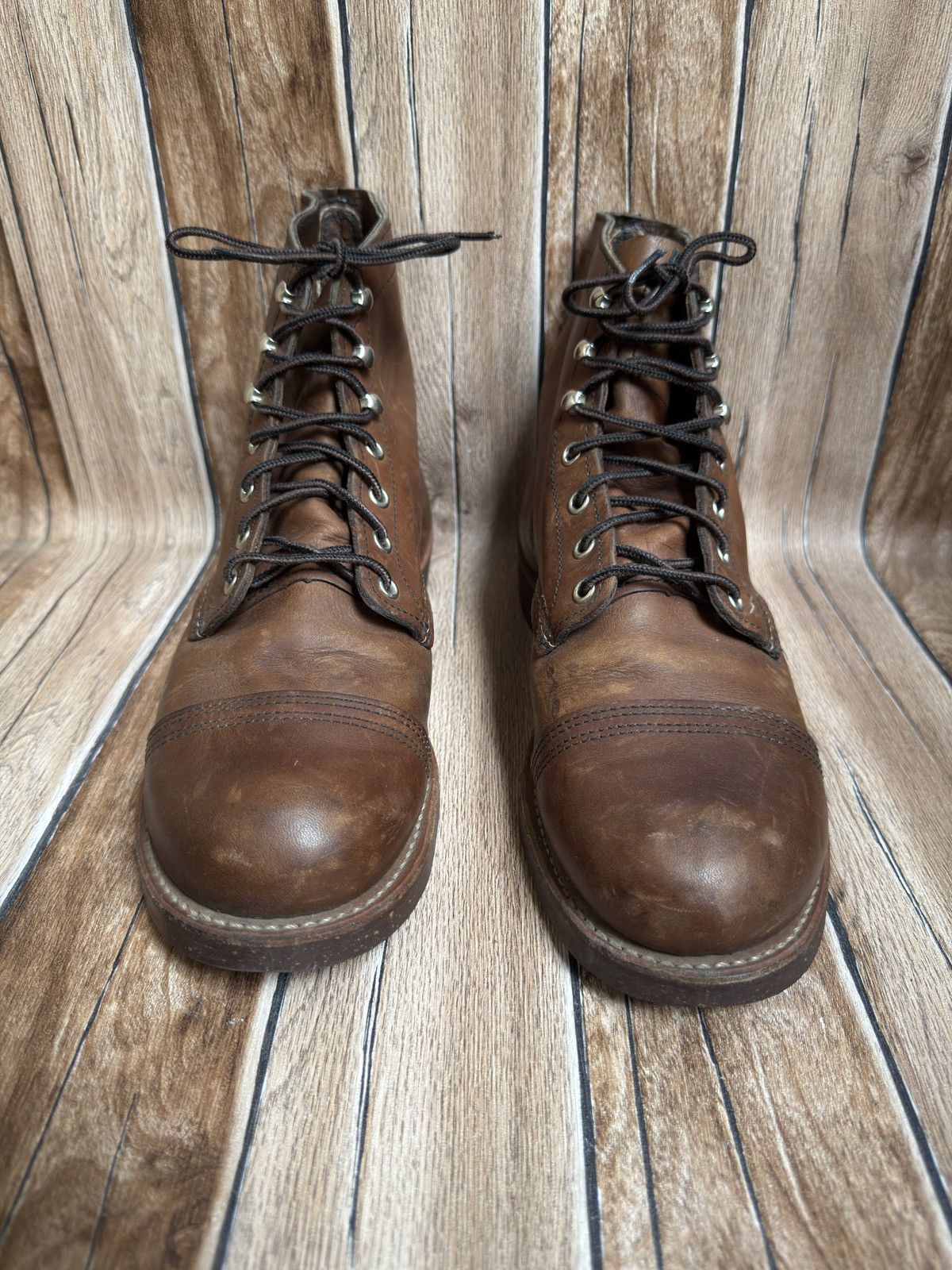Red Wing × Vintage 8111 iron ranger boots Size US 9 / EU 42 - 4 Thumbnail