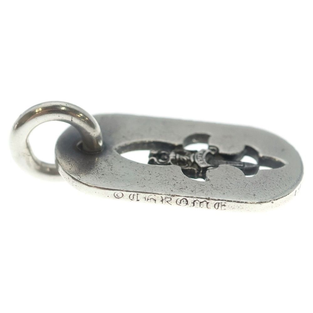 Chrome Hearts Chrome Hearts D Tag Flare Dagger Dog Tag Necklace Size ONE SIZE - 4 Thumbnail