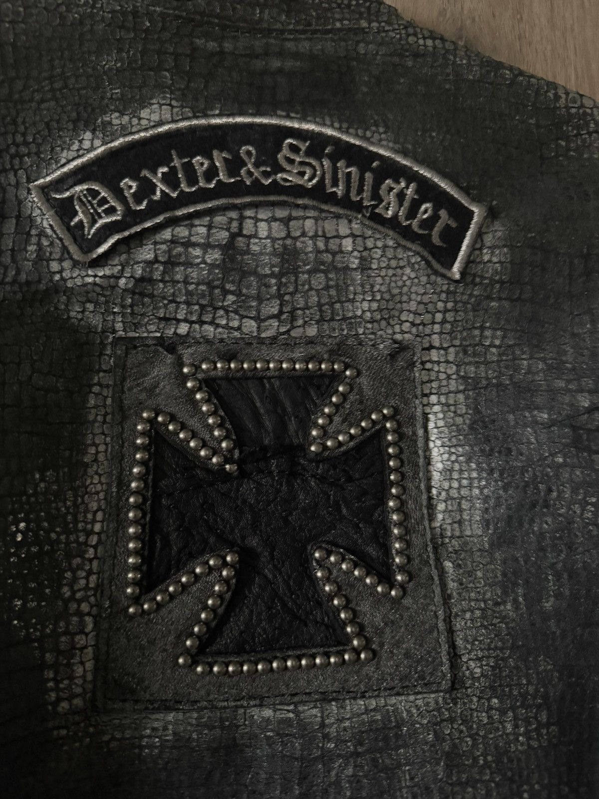 Yasuyuki Ishii Yasuyuki Ishii Snakeskin Leather Patch Jacket Size US S / EU 44-46 / 1 - 8 Thumbnail