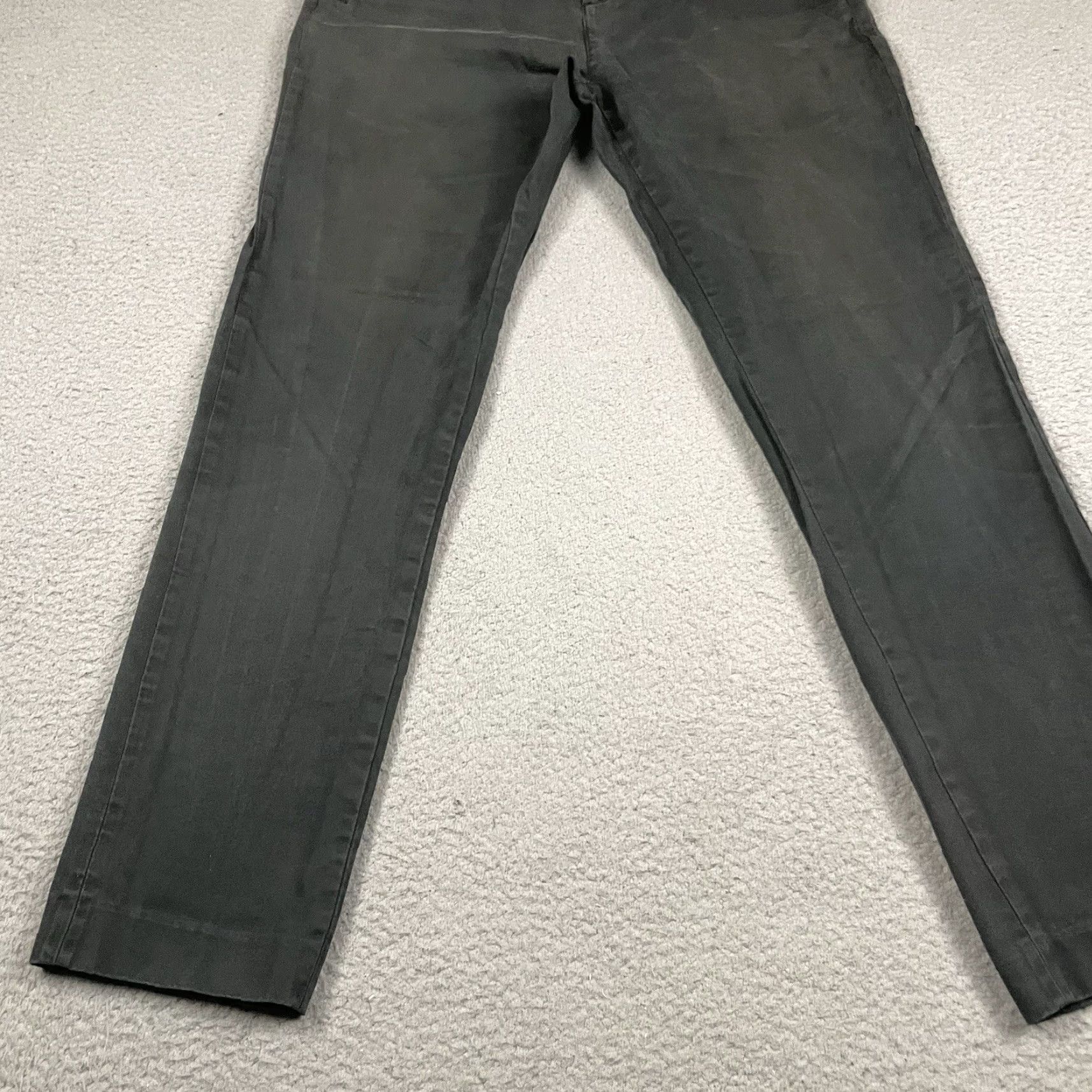 A.P.C. A.P.C. Pants Mens Black 32 Straight Leg Cotton Distressed Casual Designer Vintage Purchase Size US 32 / EU 48 - 6 Thumbnail