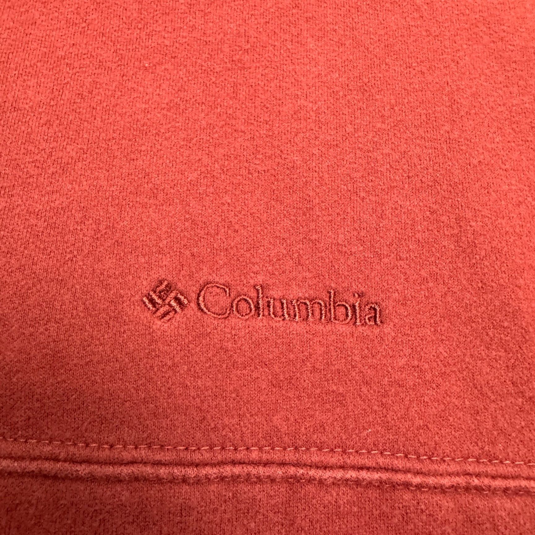 Rusty Columbia 1/4 Zip Pullover Sweatshirt Mens Large Rust Brown Fleece Outdoor Hiking Size US L / EU 52-54 / 3 - 6 Thumbnail