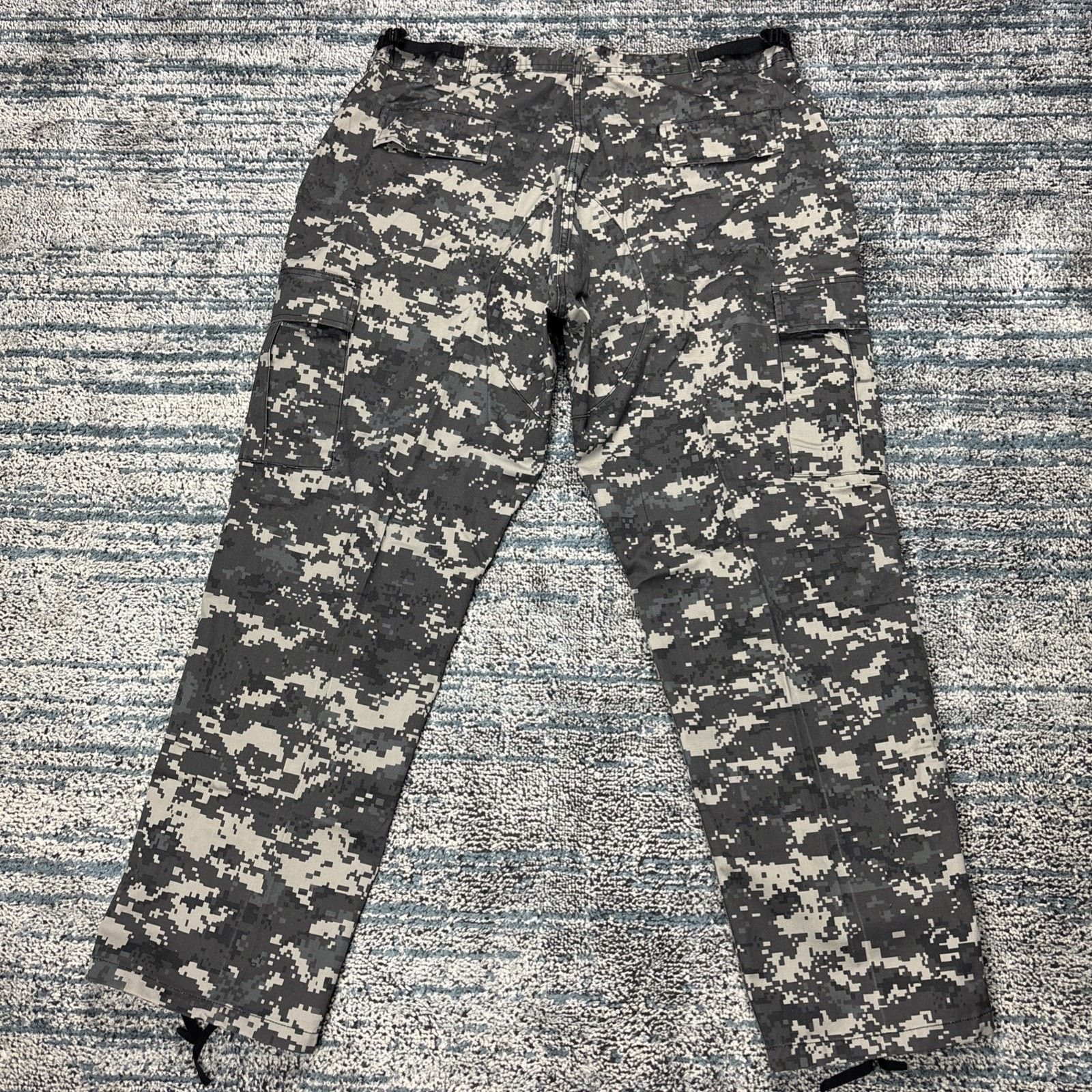 & Other Stories US Army Cargo Pants Mens XL 39/32 Camouflage Canvas Size US 39 - 7 Thumbnail