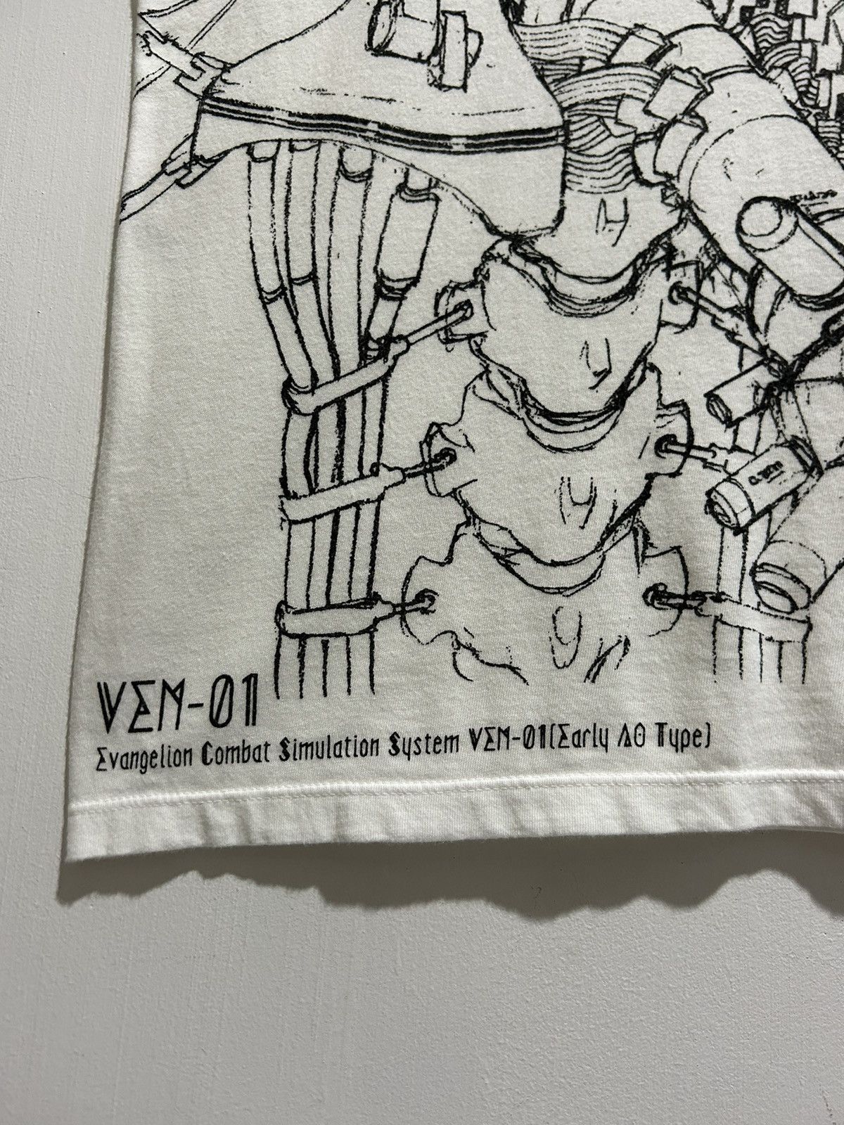 Anime Evangelion VEM-01 AO Early Type Anime Series Tshirt Size US M / EU 48-50 / 2 - 4 Thumbnail