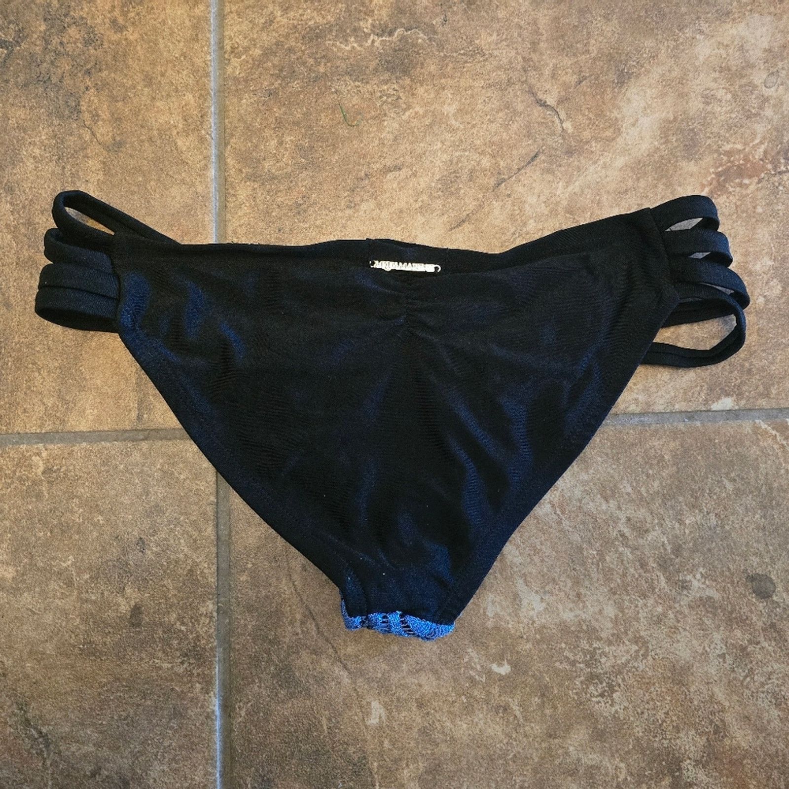 Other Black Blue | AQUAMARINE | Bikini Bottom Size ONE SIZE - 2 Thumbnail