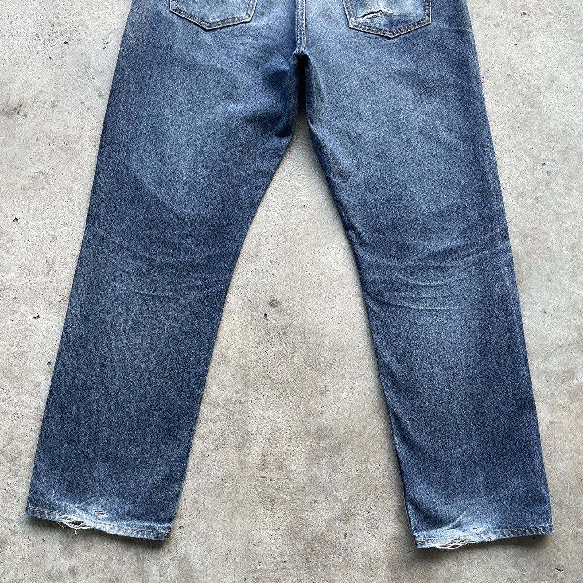 Japanese Brand Vintage Japanese Old Navy Faded Jeans Denim Distressed Pants Size US 34 / EU 50 - 12 Thumbnail
