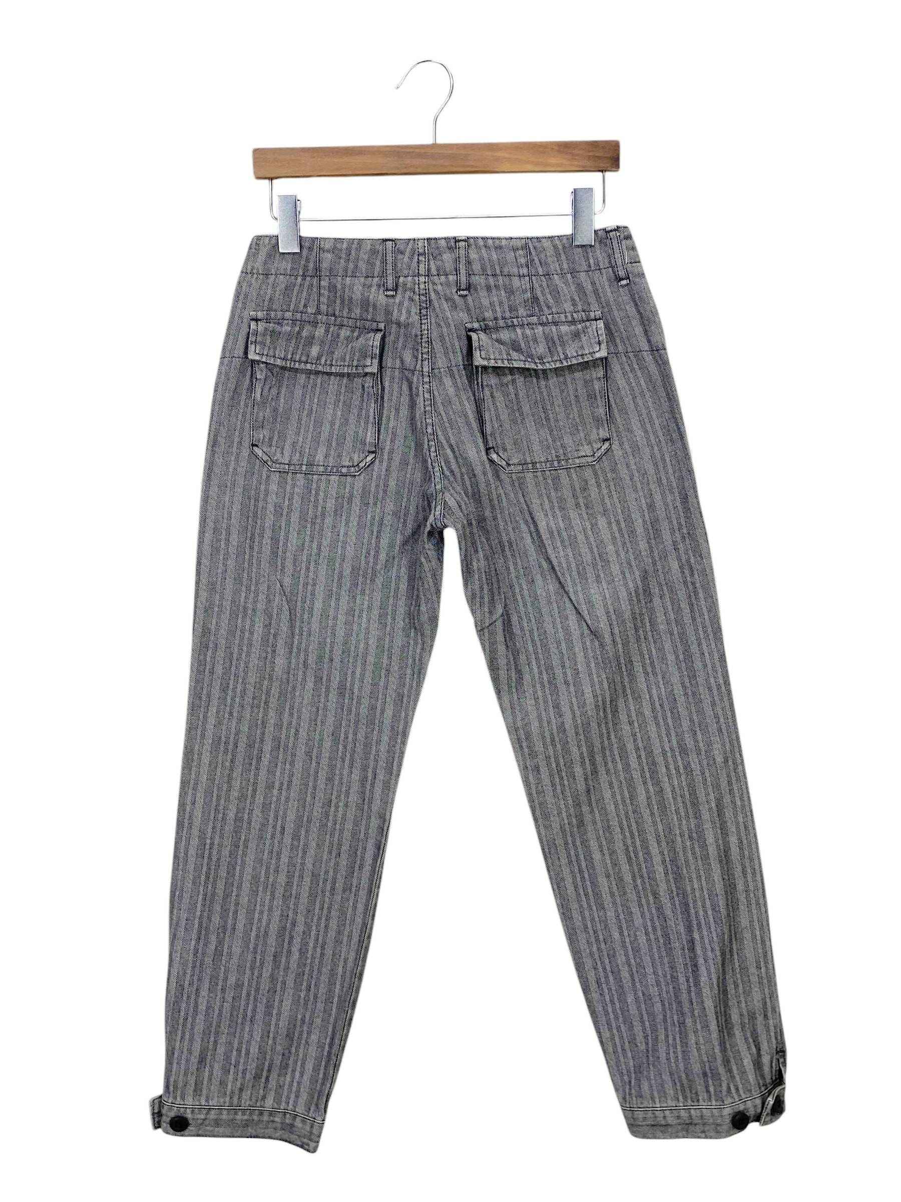 Japanese Brand Et Boite Pants Stripes Designer Pants Size 27" / US 4 / IT 40 - 1 Thumbnail