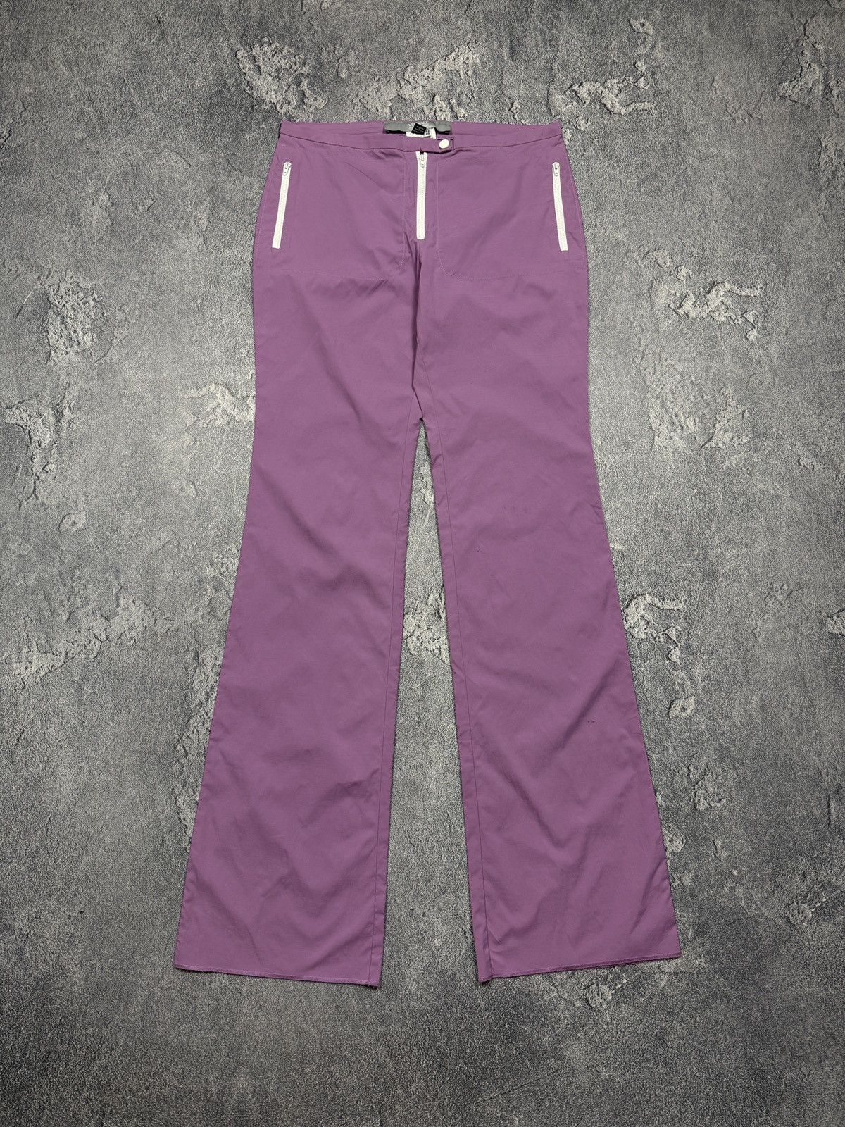 Versace VINTAGE Y2K VERSACE JEANS COUTURE PANTS LUXURY STREETWEAR Size 35" - 1 Thumbnail