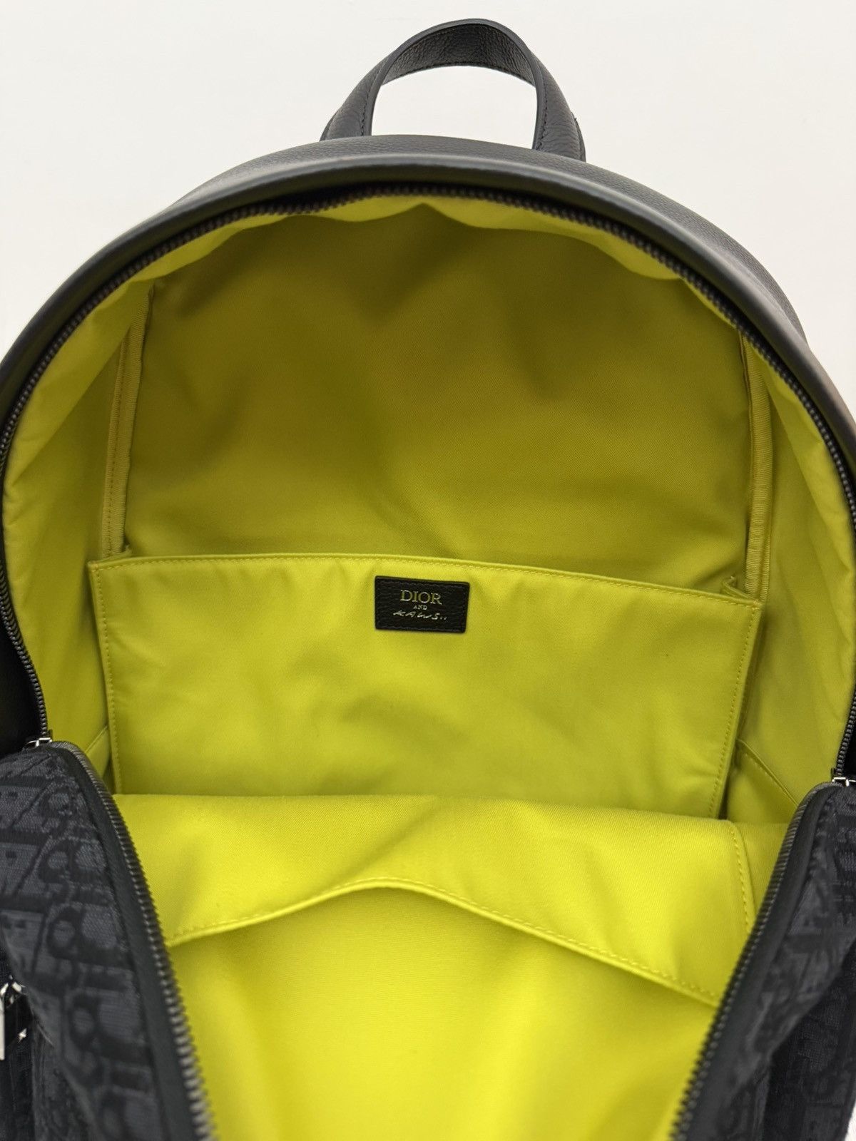 Dior × Kaws Dior X KAWS Rider 2.0 Zipped Backpack Black Size ONE SIZE - 12 Thumbnail