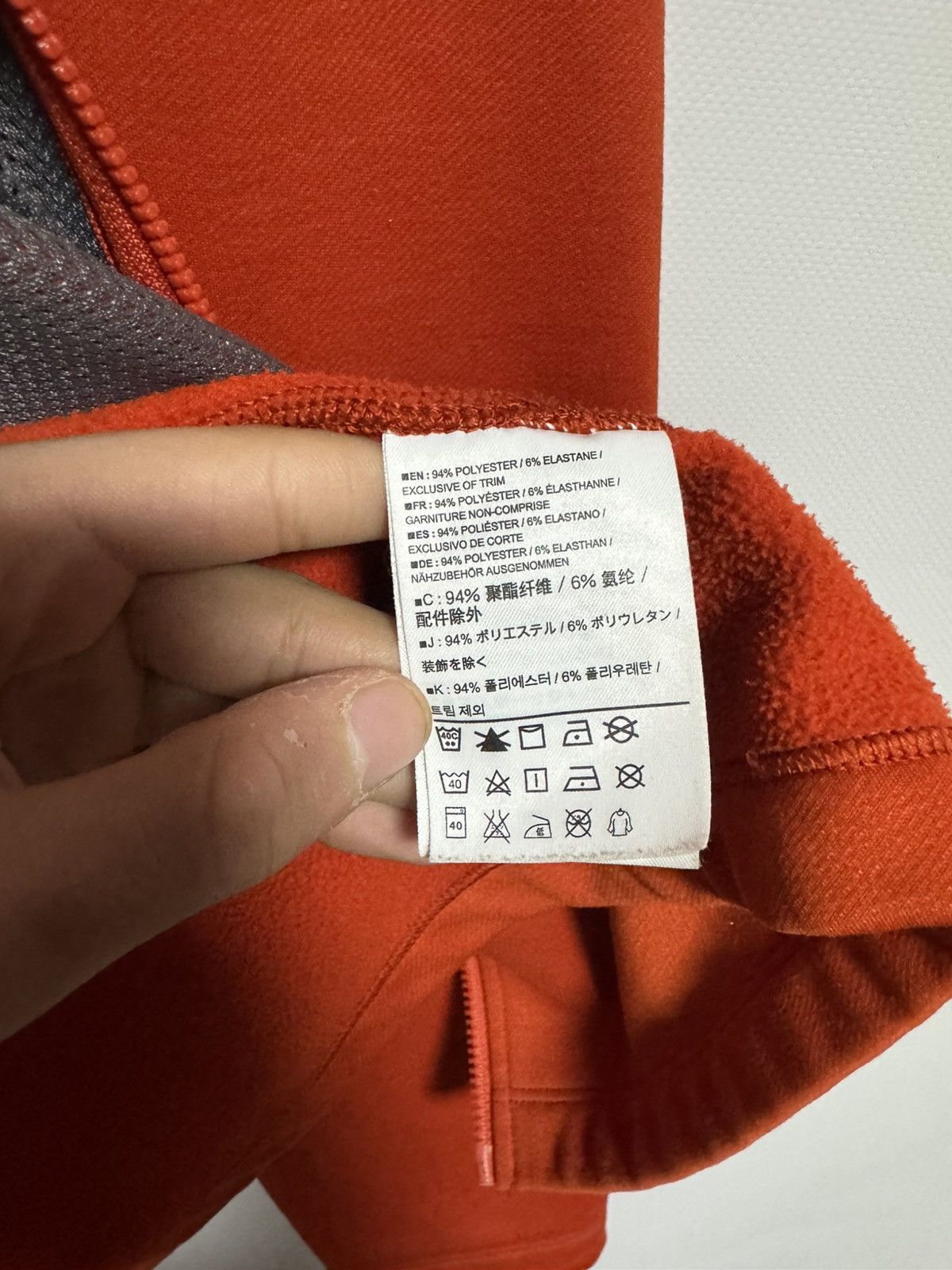 Arc'teryx ARCTERYX FIESTA ARENITE Jacket Stretch Fleece Logo Orange M Size M / US 6-8 / IT 42-44 - 9 Thumbnail