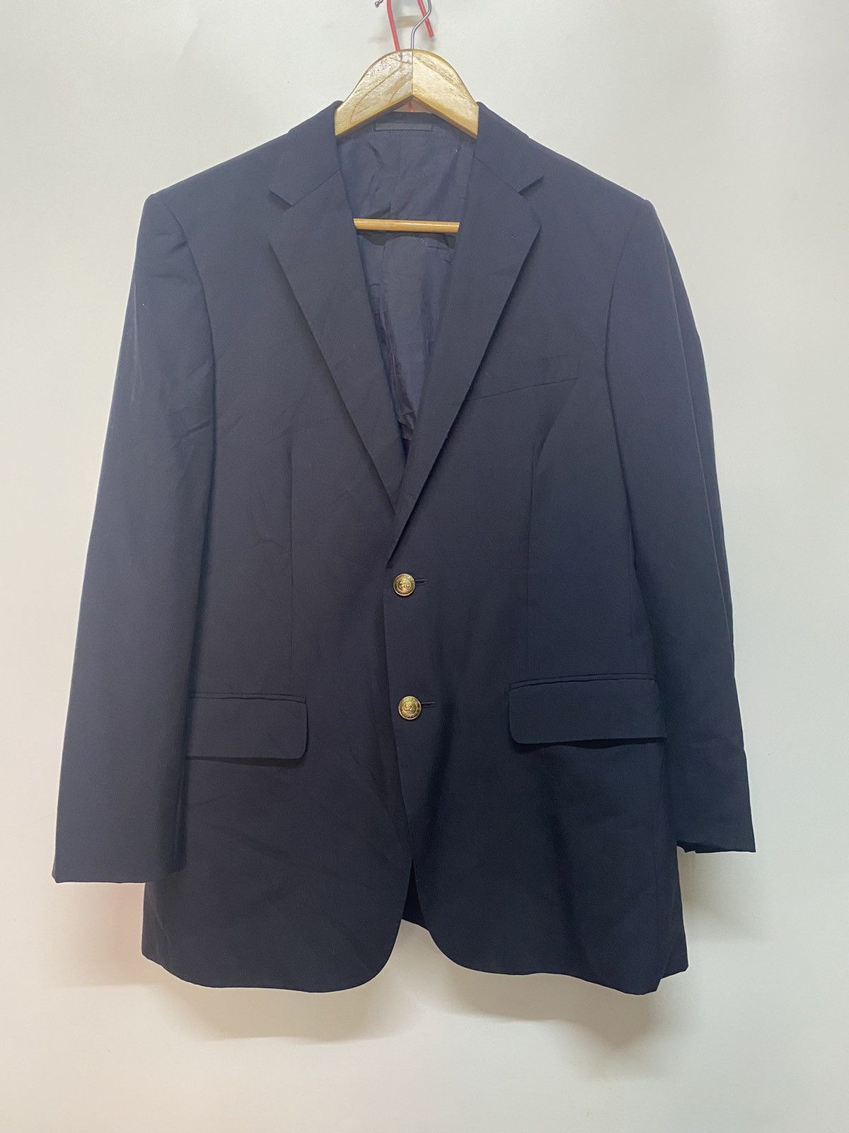 Burberry × Designer × Vintage Vintage Burberry London Blazer Coat Jacket Size US L / EU 52-54 / 3 - 2 Thumbnail