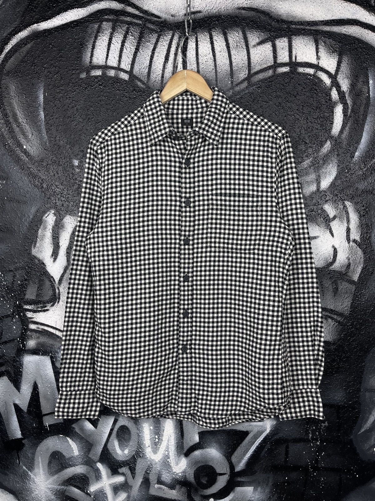 Japanese Brand × Uniqlo Uniqlo Flannel Plaid Shirt Men’s Size Small Size US S / EU 44-46 / 1 - 3 Thumbnail