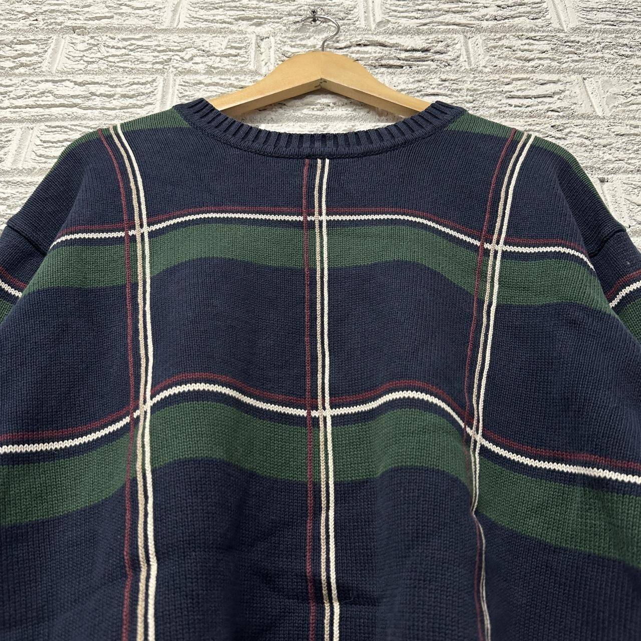 Dockers Vintage Dockers 100% Cotton Argyle Plaid Sweater XL Size US XL / EU 56 / 4 - 1 Thumbnail