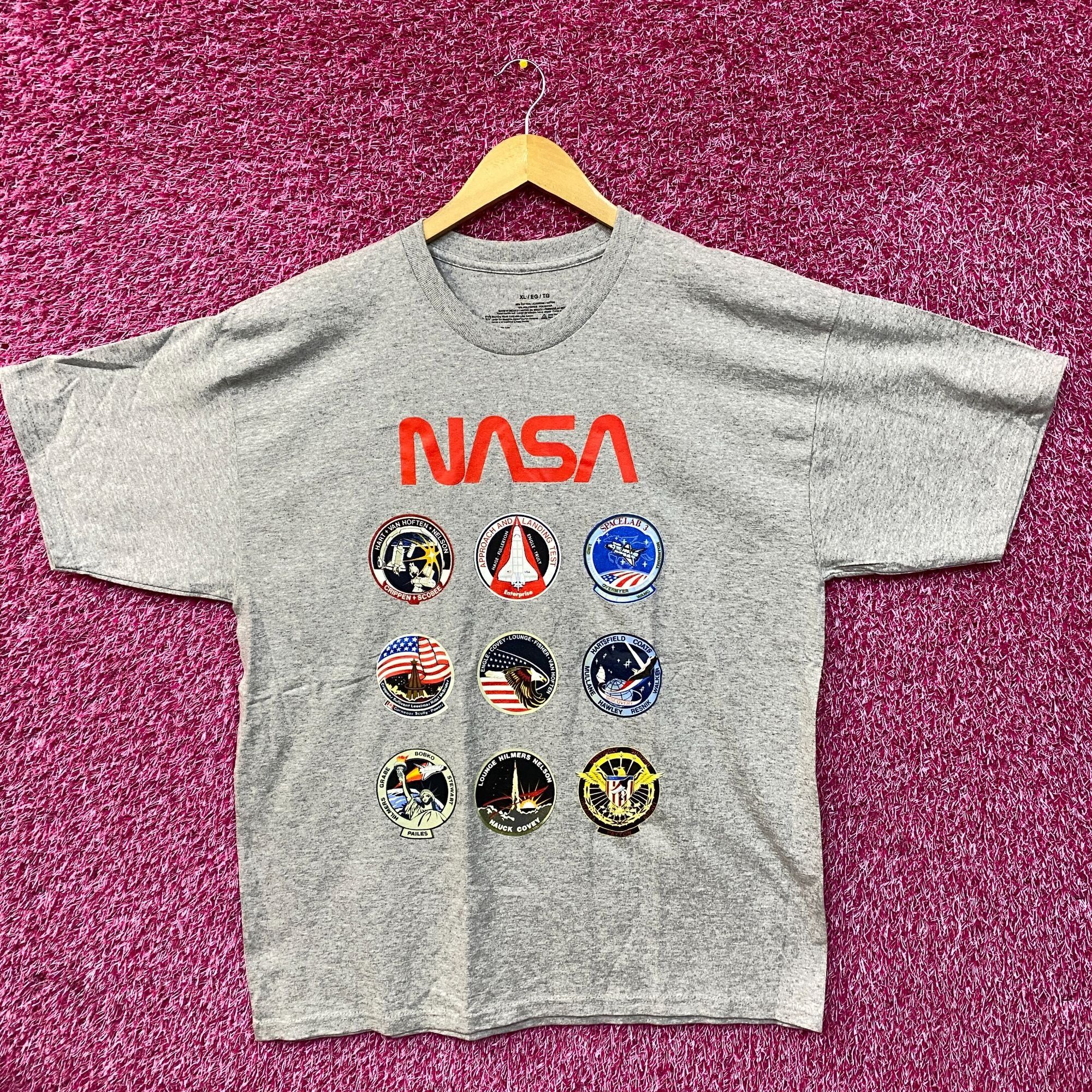 NASA NASA Space Program Patches Graphic Design T-Shirt XL Size US XL / EU 56 / 4 - 1 Thumbnail