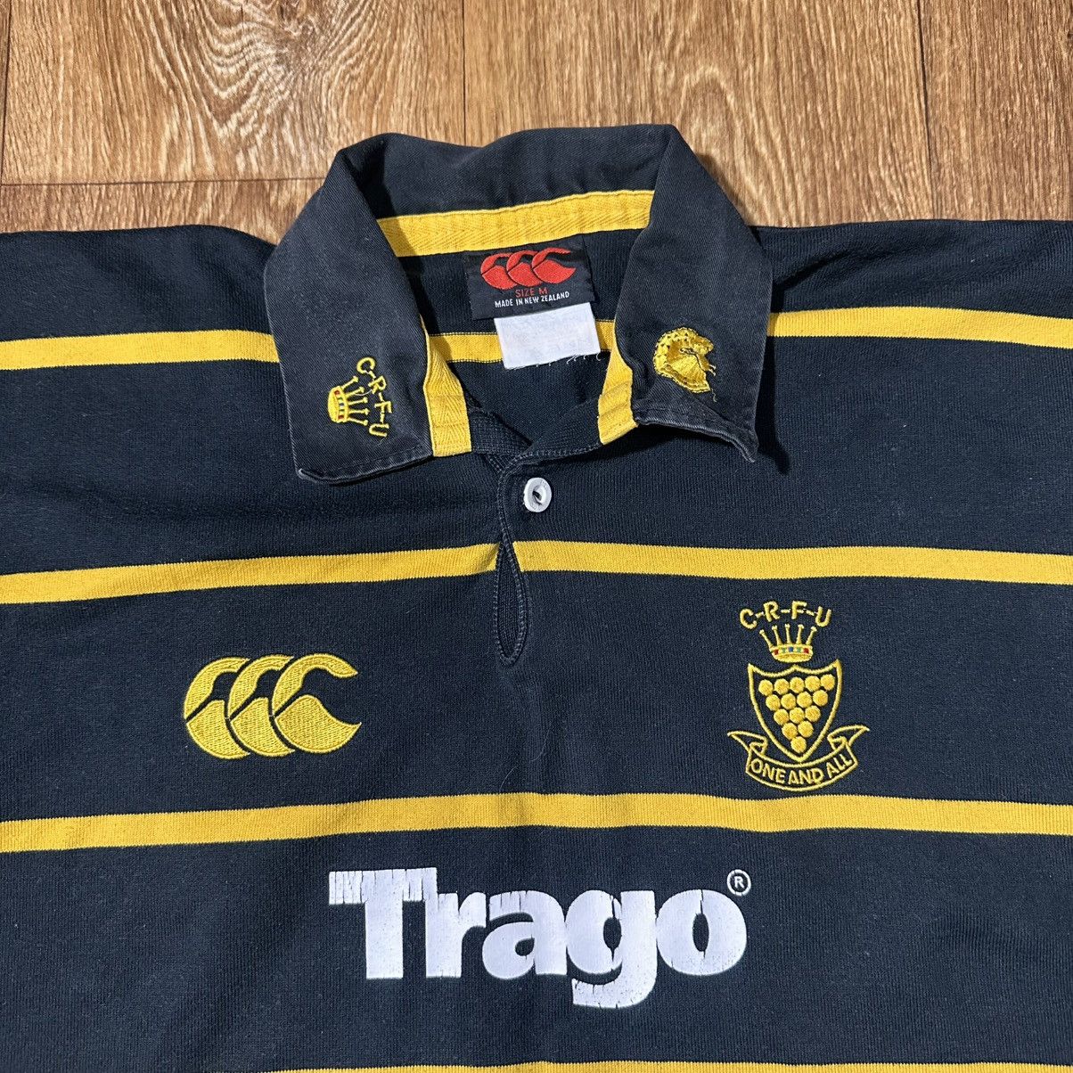 Canterbury of New Zealand 2002 2003 Cornwall Rugby Union Shirt Large Size US M / EU 48-50 / 2 - 4 Thumbnail
