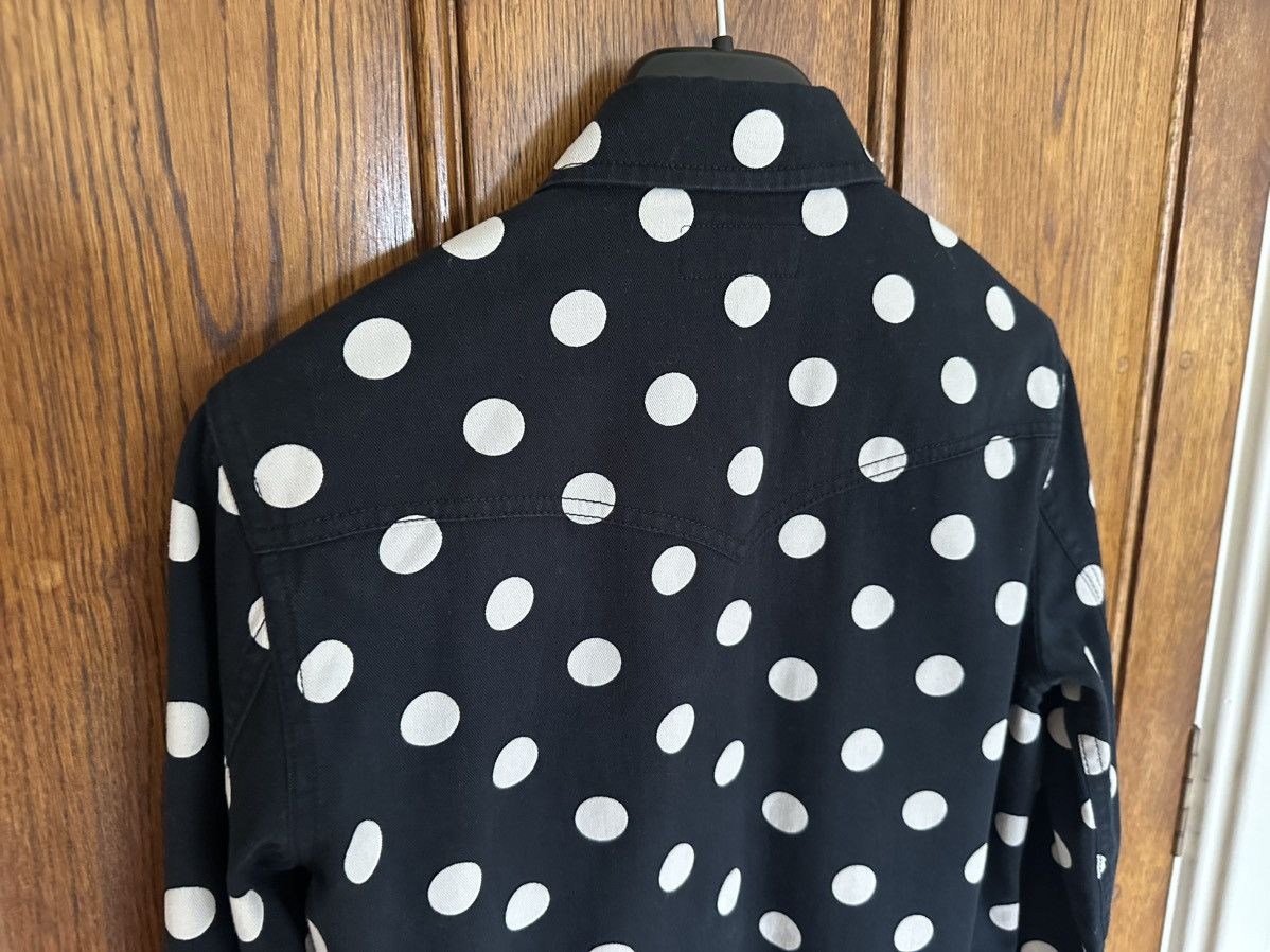 Saint Laurent Paris Saint Laurent black polka dot western denim shirt XS Grail Size US XS / EU 42 / 0 - 16 Thumbnail