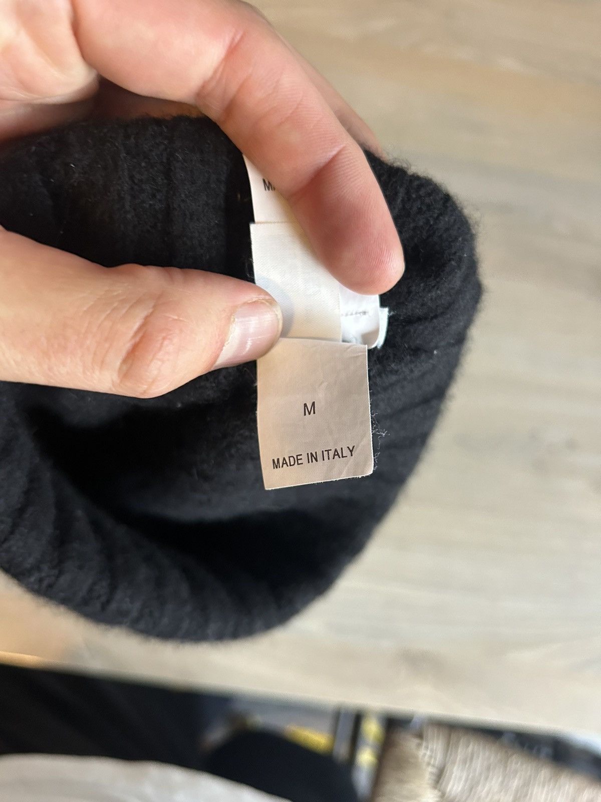 Brunello Cucinelli Brunello Cucinelli 100% Cashmere Ribbed Beanie Size ONE SIZE - 4 Thumbnail