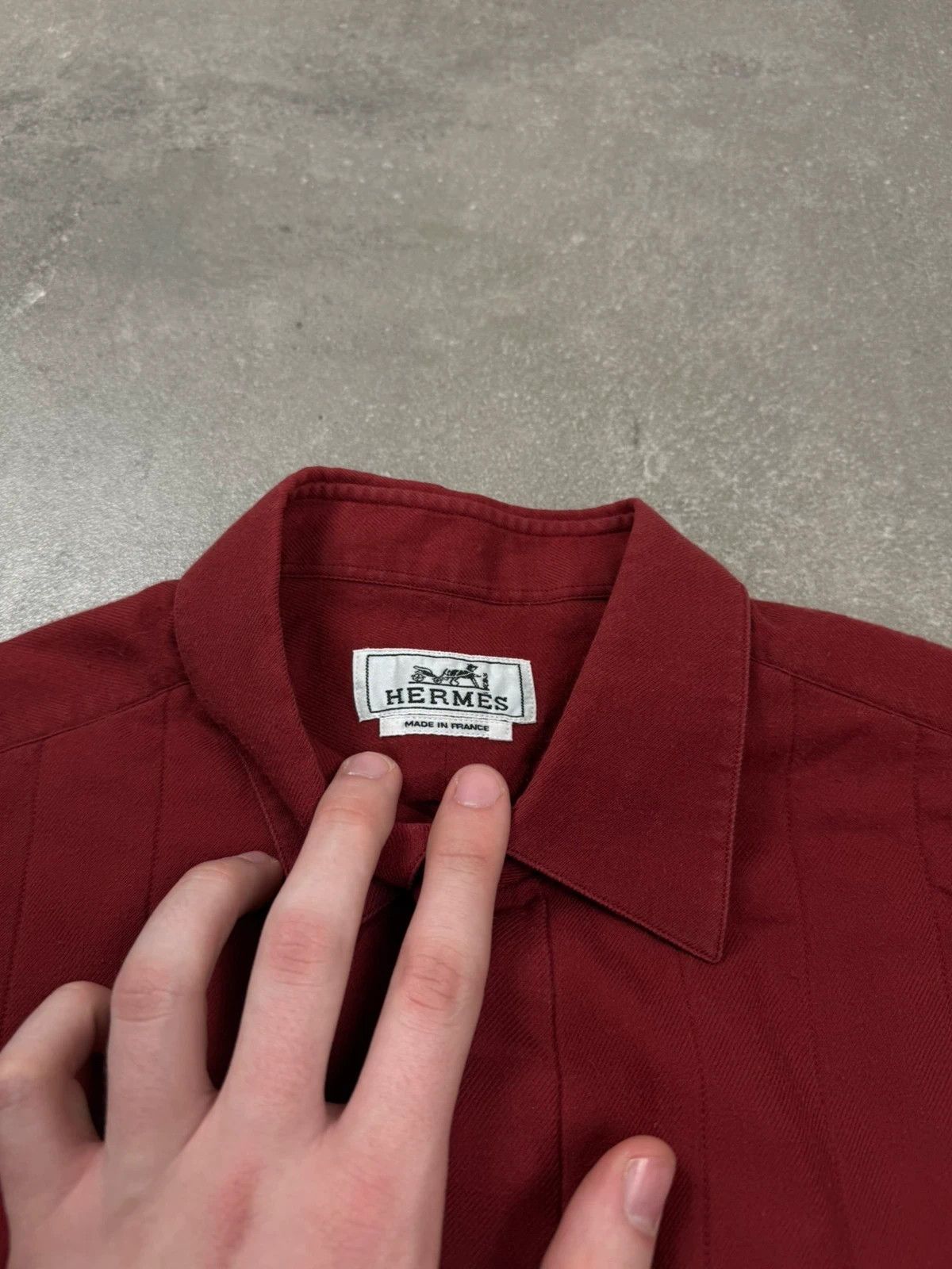 Hermes Hermès shirt luxury old money street wear 1990s Size US M / EU 48-50 / 2 - 6 Thumbnail