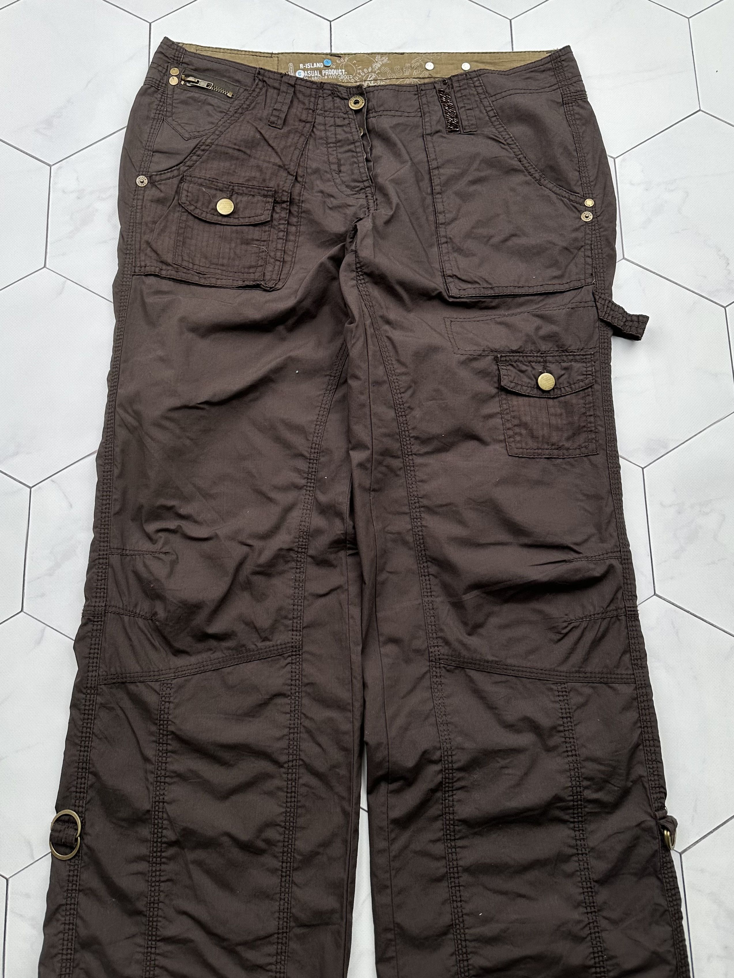 Japanese Brand Vintage Wide Bondage Pants (B454)E2 Size US 32 / EU 48 - 2 Thumbnail
