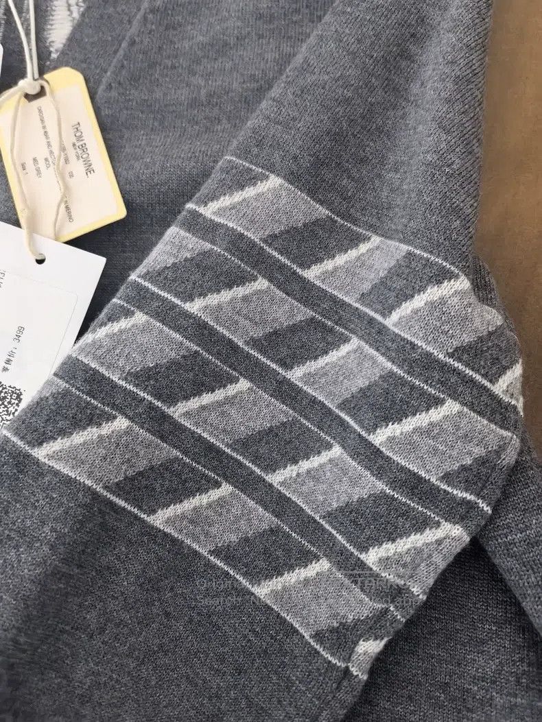 Thom Browne Thom Browne Dog Pattern Sleeve Label Cardigan Size US S / EU 44-46 / 1 - 4 Thumbnail