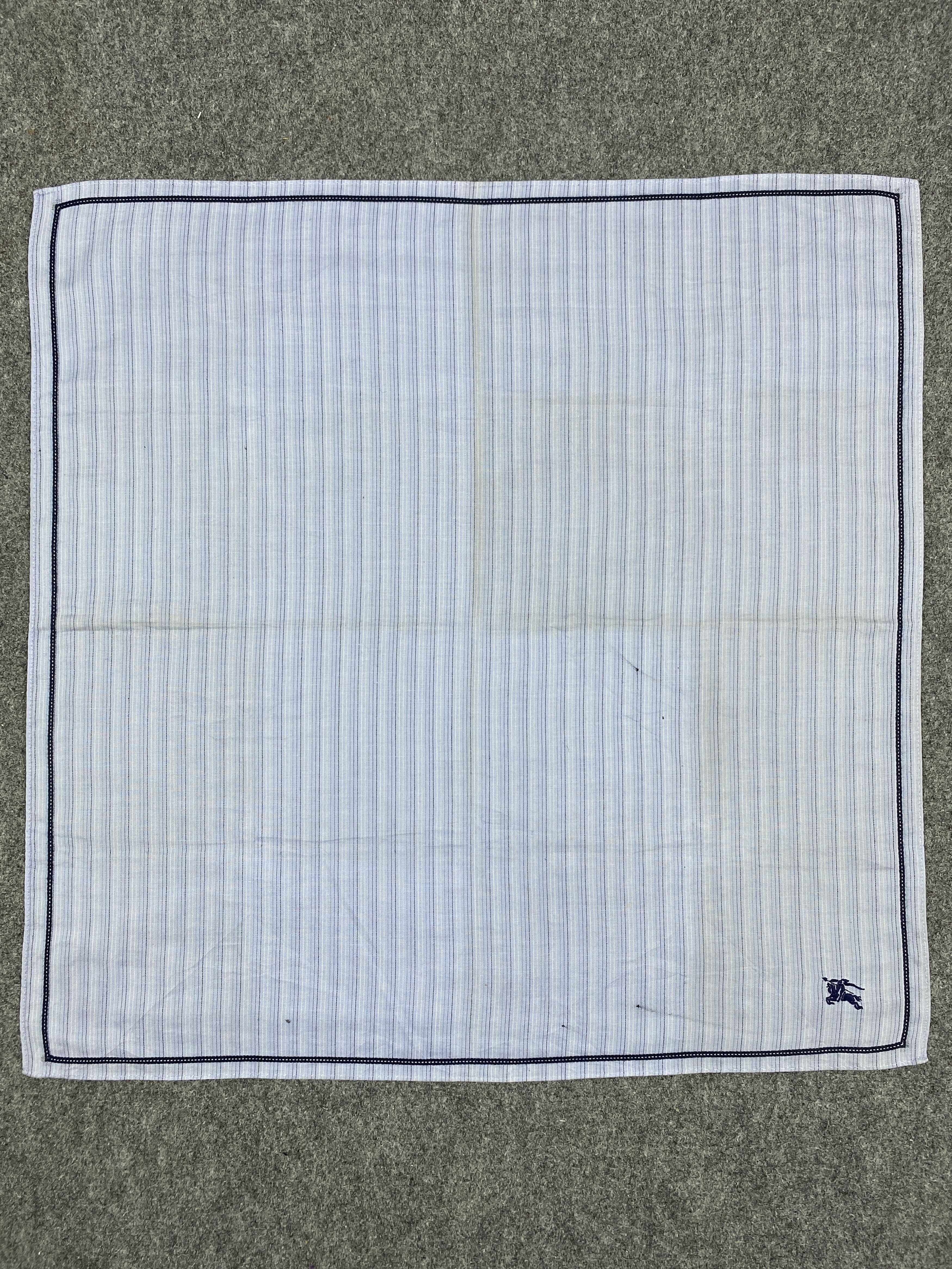 Burberry × Vintage Burberry Handkerchief / Bandana / Neckerchief HKC0337 Size ONE SIZE - 4 Thumbnail