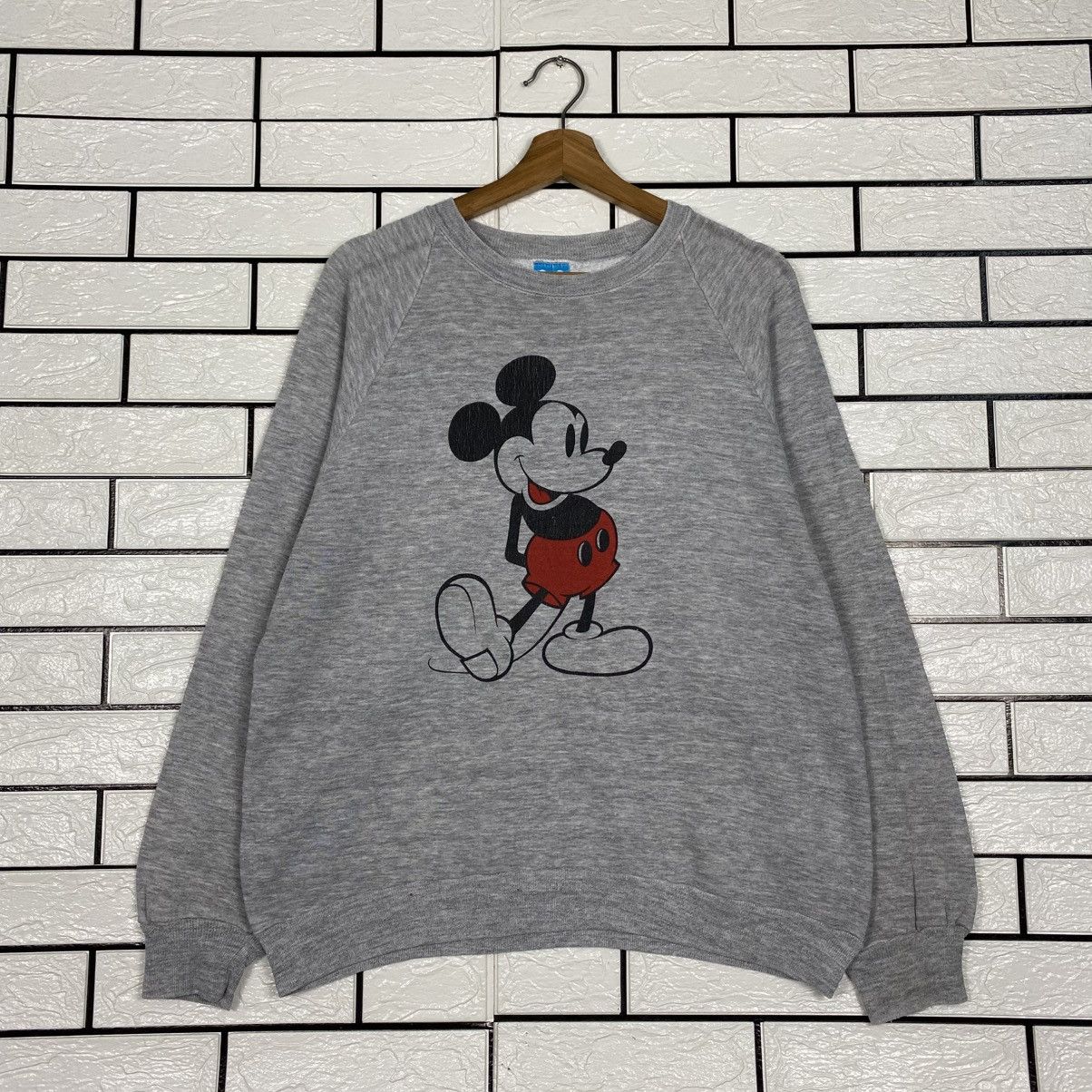Japanese Brand Vintage Sweatshirt Mickey Mouse Big Logo Size US L / EU 52-54 / 3 - 2 Thumbnail