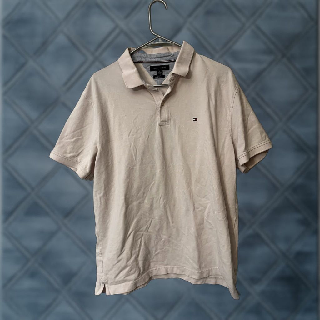Tommy Hilfiger Tommy Hilfiger Polo Shirt Short Sleeve Slim Fit Pink XL Men’s Size Medium Slimming Brand Shirt Size US XL / EU 56 / 4 - 1 Thumbnail