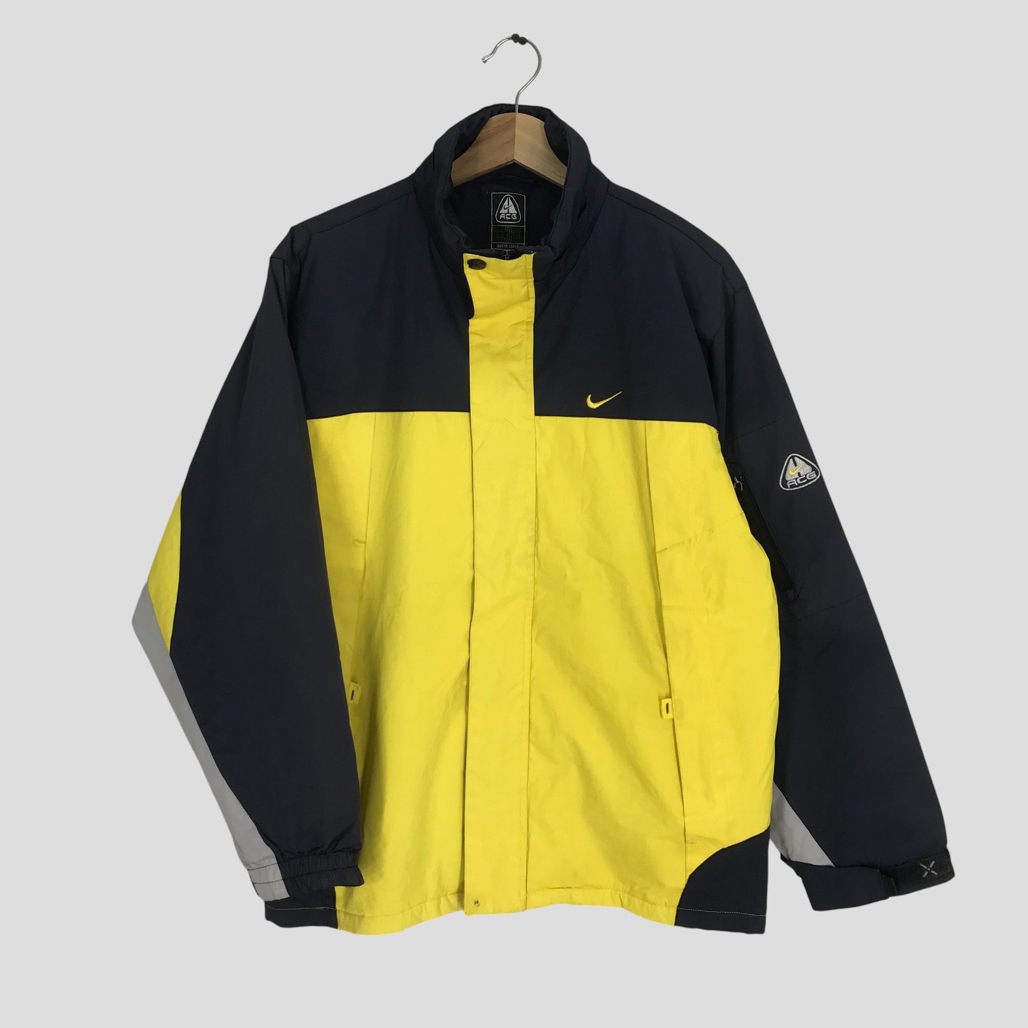 Nike × Nike ACG × Vintage Vintage 90s Nike ACG Outdoor Sportswear Windbreaker Jacket Size US M / EU 48-50 / 2 - 1 Thumbnail