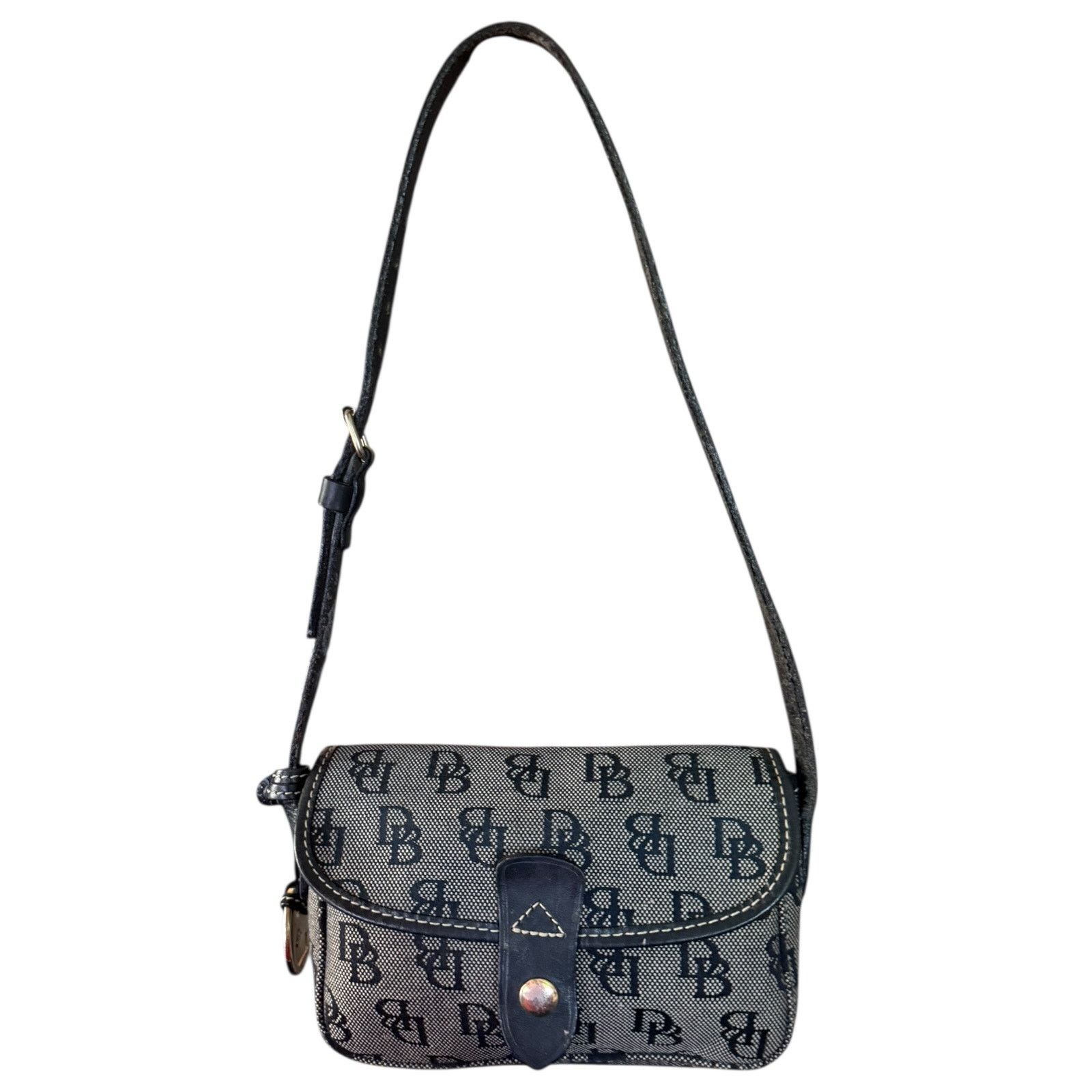 Dooney & Bourke Dooney & Bourke Signature DB Monogram Mini Bag Purse Size ONE SIZE - 1 Thumbnail